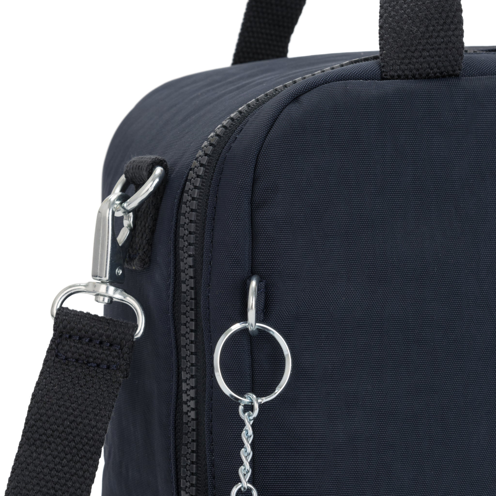 حقيبة غداء كبيرة Kipling Miyo True Blue Tonal مع جراب عربة 15381-4DX