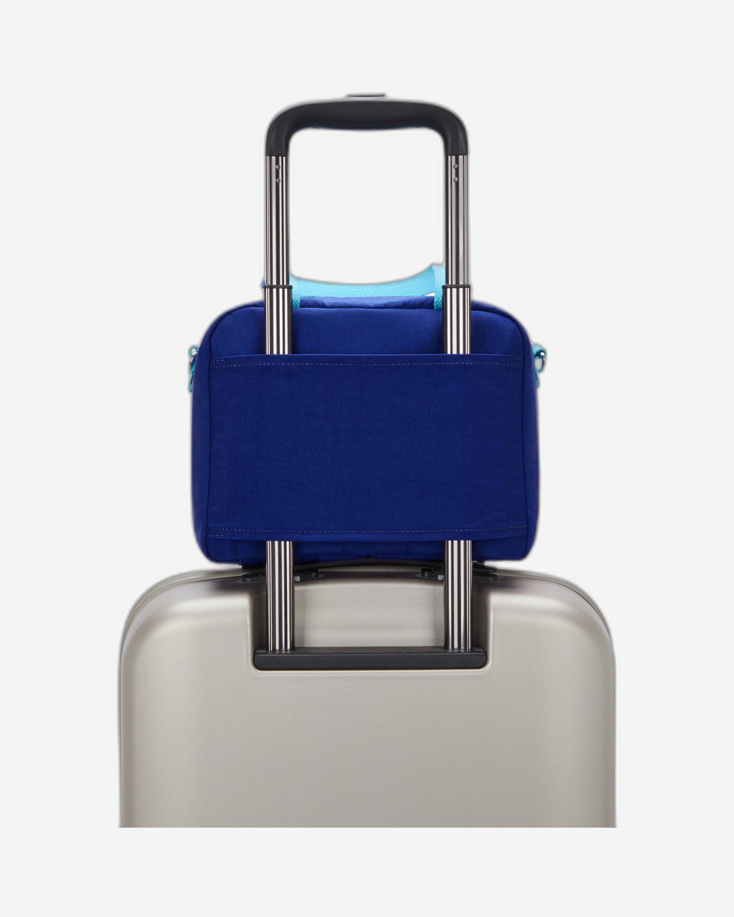حقيبة غداء كبيرة Kipling Miyo Solar Navy C مع جراب عربة C215381-AF9