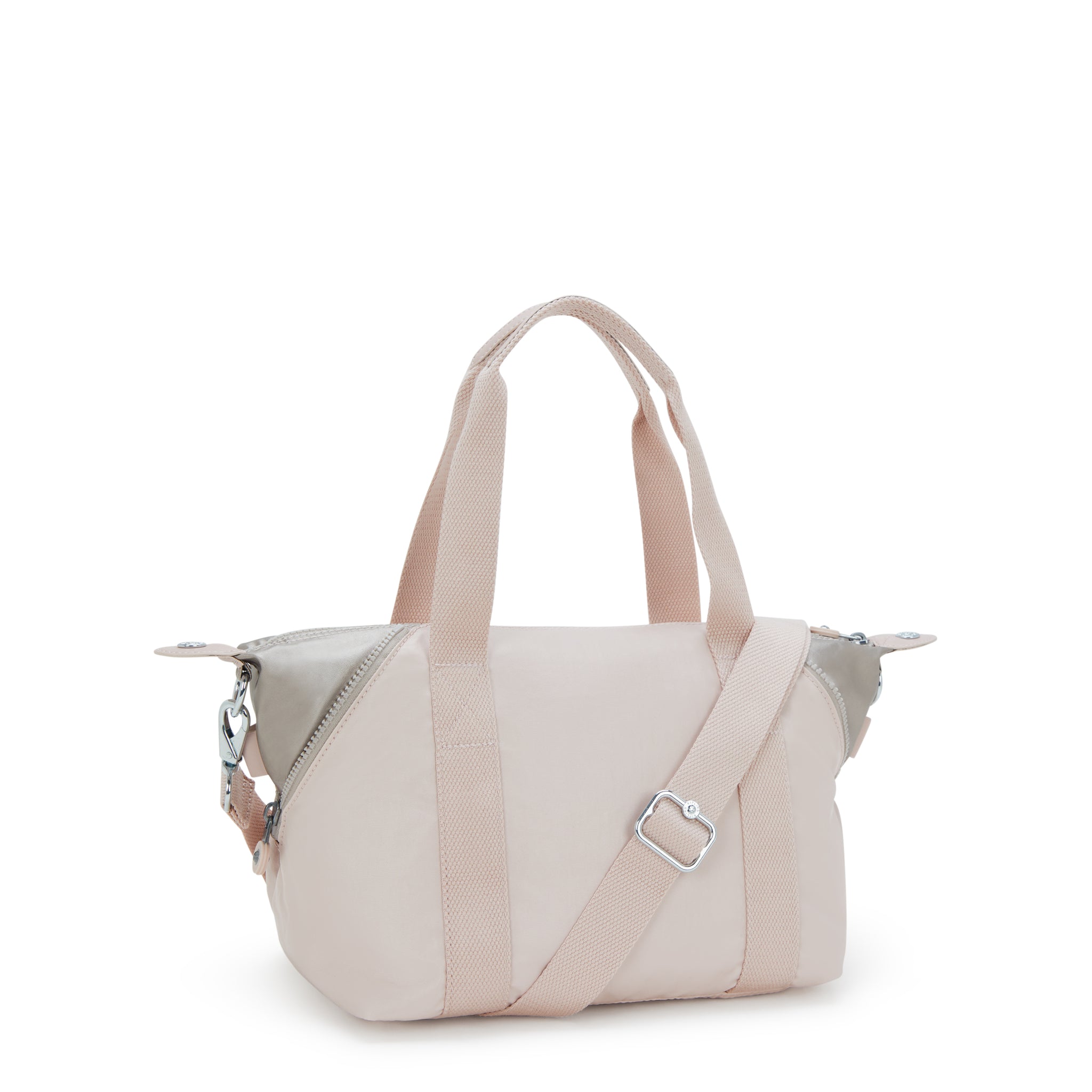 حقيبة يد كيبلينج آرت ميني بينك شاين بلو صغيرة 15410-3EL