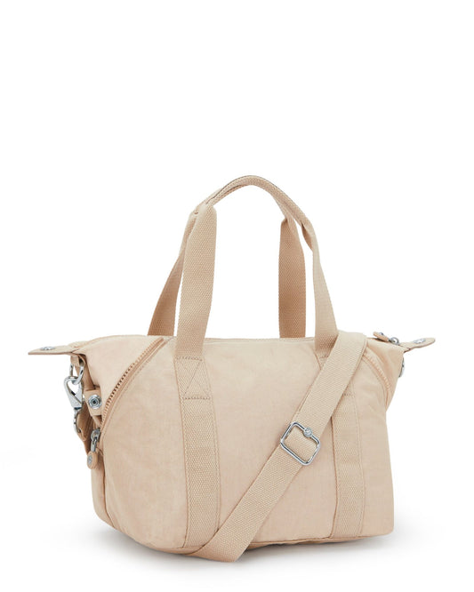 حقيبة يد صغيرة Kipling Art Mini Sparkled Beige (بحزام كتف قابل للإزالة) 15410-5DV