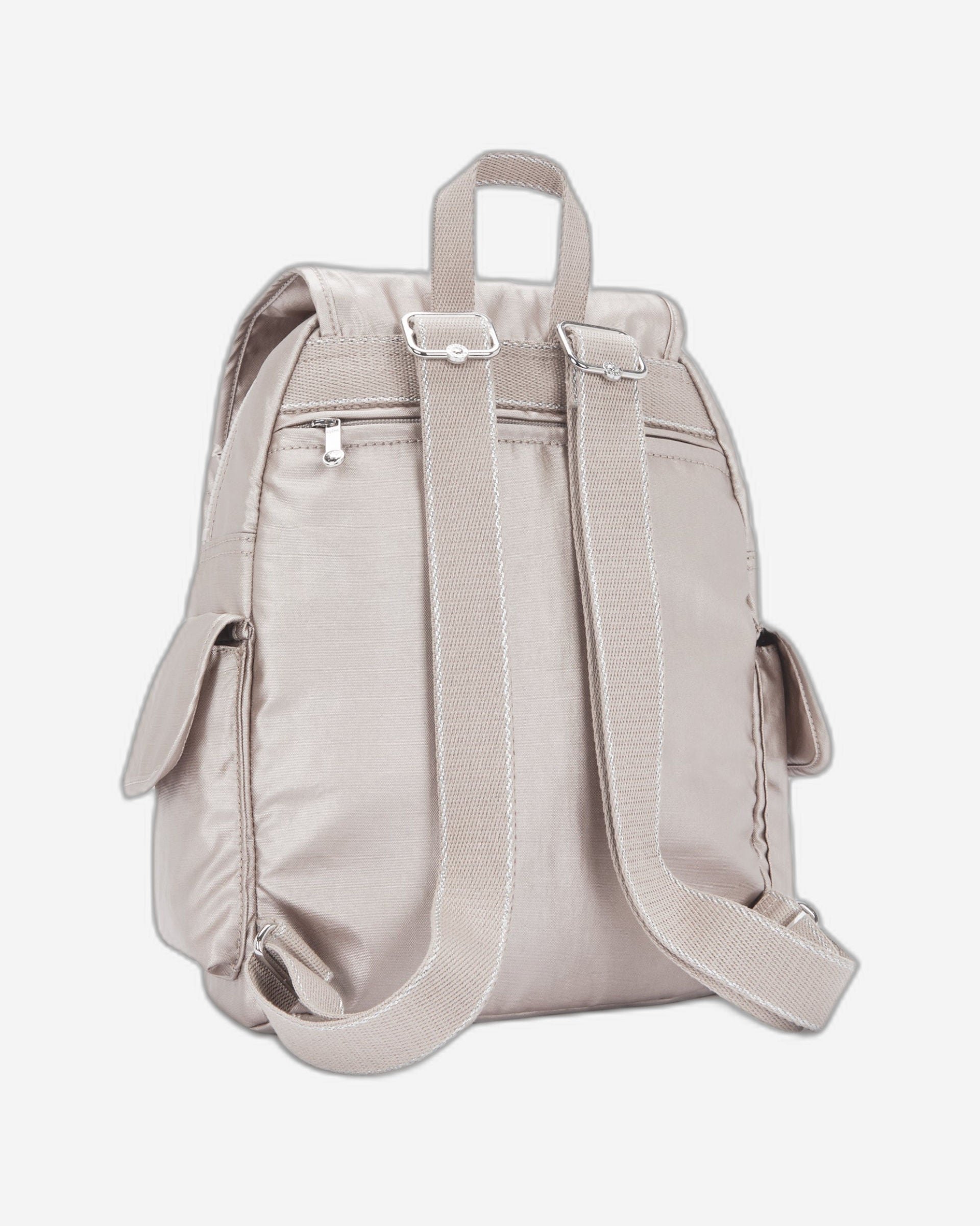 حقيبة ظهر كيبلينج سيتي باك إس صغيرة متوهجة معدنية C215641-48I