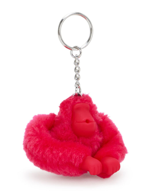 حامل مفاتيح Kipling Monkeyclip S Resort وردي صغير على شكل قرد 16474-1BN
