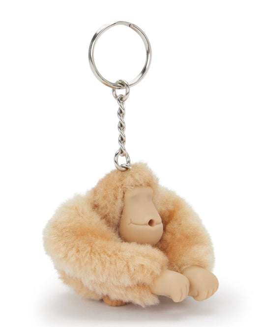 Kipling Monkeyclip S Early Tan حامل مفاتيح صغير للقرد 16474-7CN