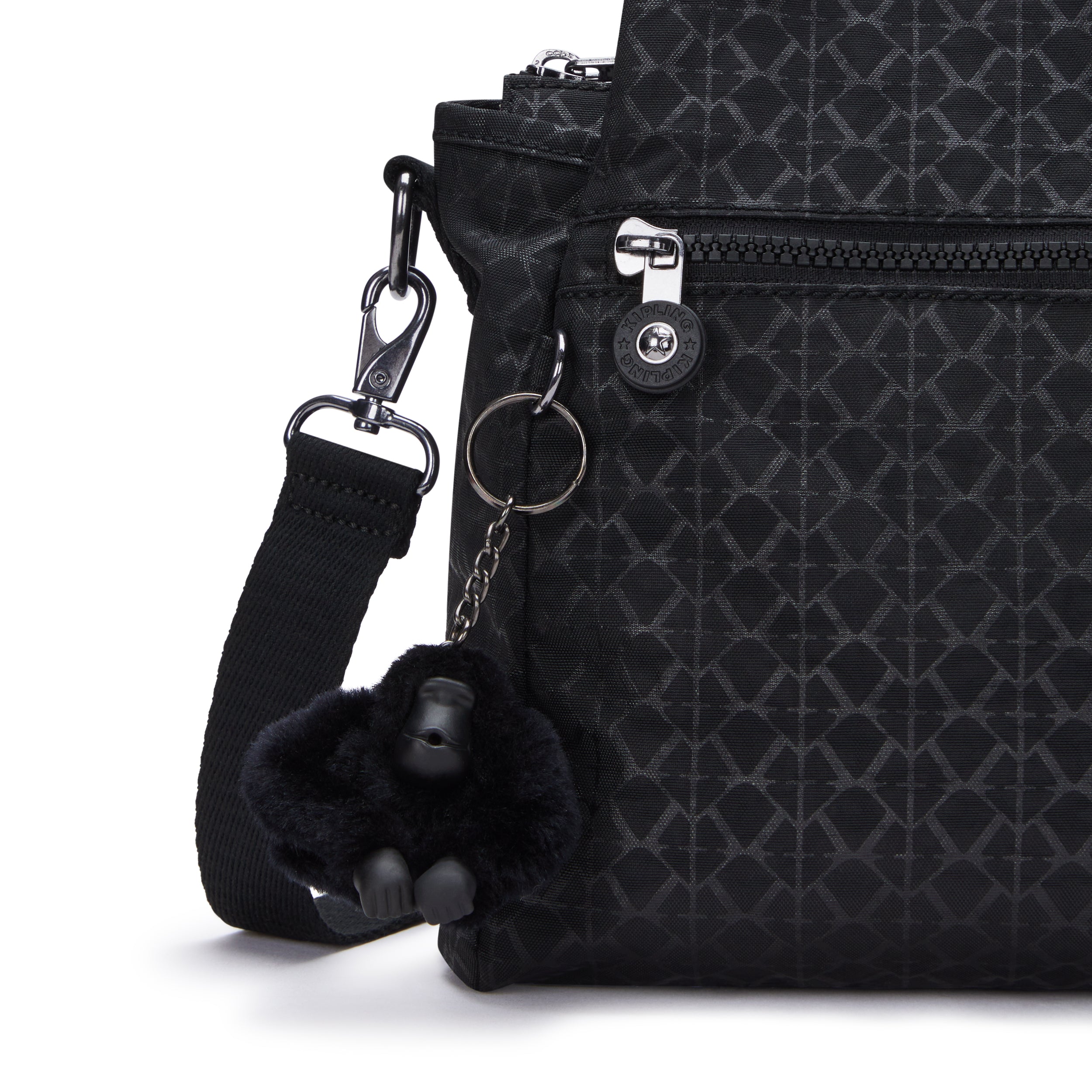 حقيبة كتف متوسطة الحجم من كيبلينج إليزيا سيجنتشر إمب C243793-K59