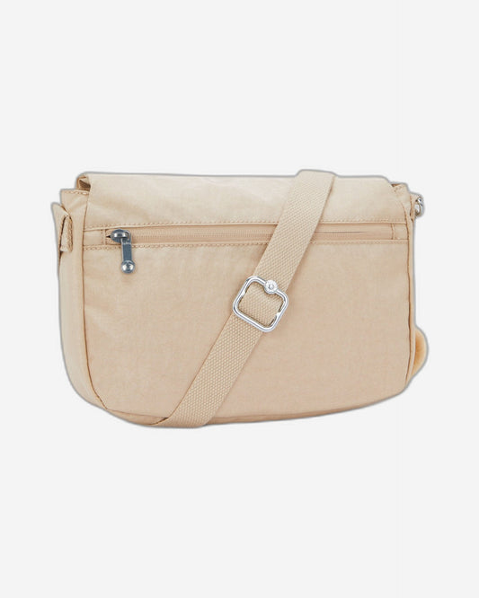 Kipling Earthbeat S Sparkled Beige حقيبة كروسبودي صغيرة I2503-5DV