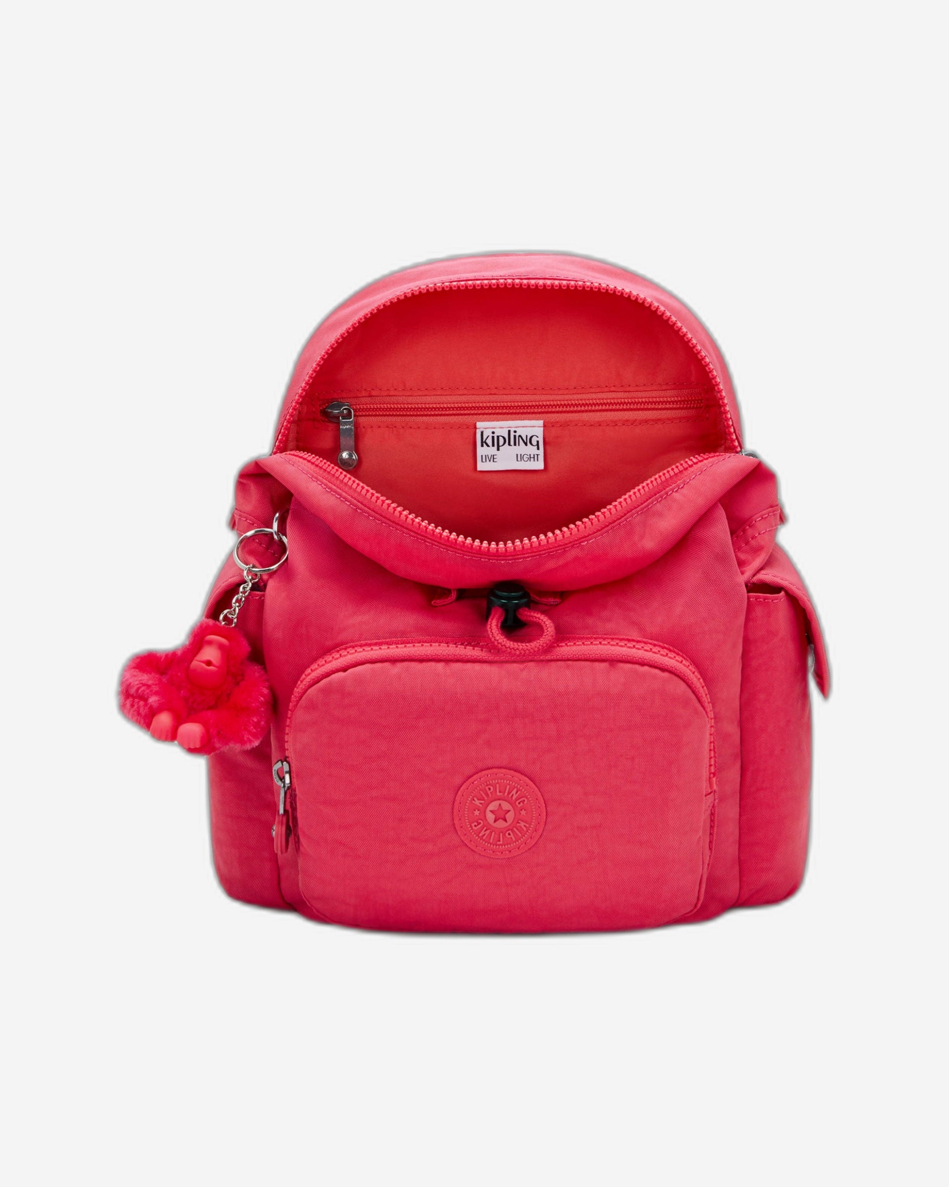 حقيبة ظهر كيبلينج سيتي باك ميني ريزورت صغيرة وردية اللون I2670-1BN