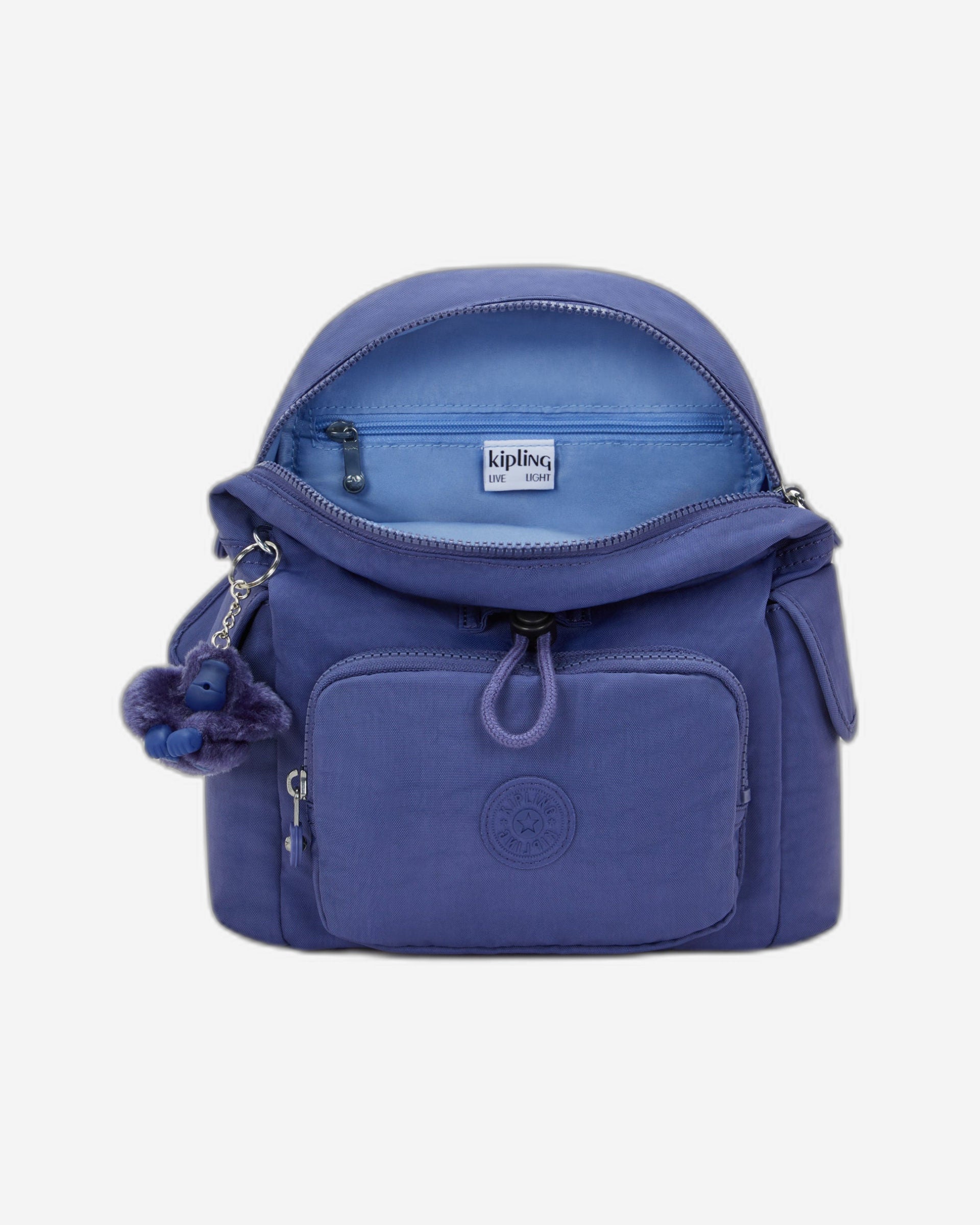 حقيبة ظهر كيبلينج سيتي باك صغيرة زرقاء محيطية I2670-24U