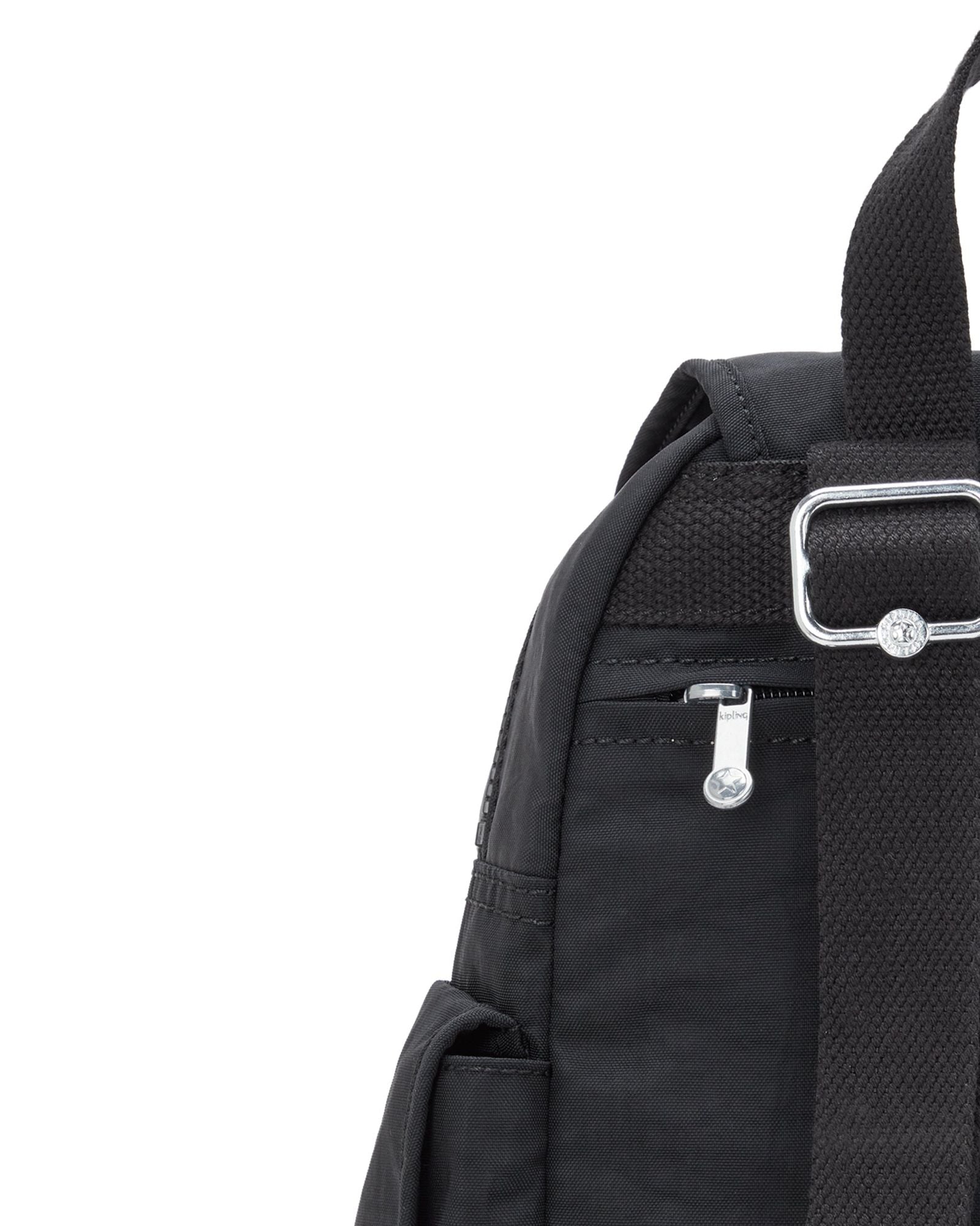 حقيبة ظهر كيبلينج سيتي باك صغيرة سوداء اللون C2I2670-P39