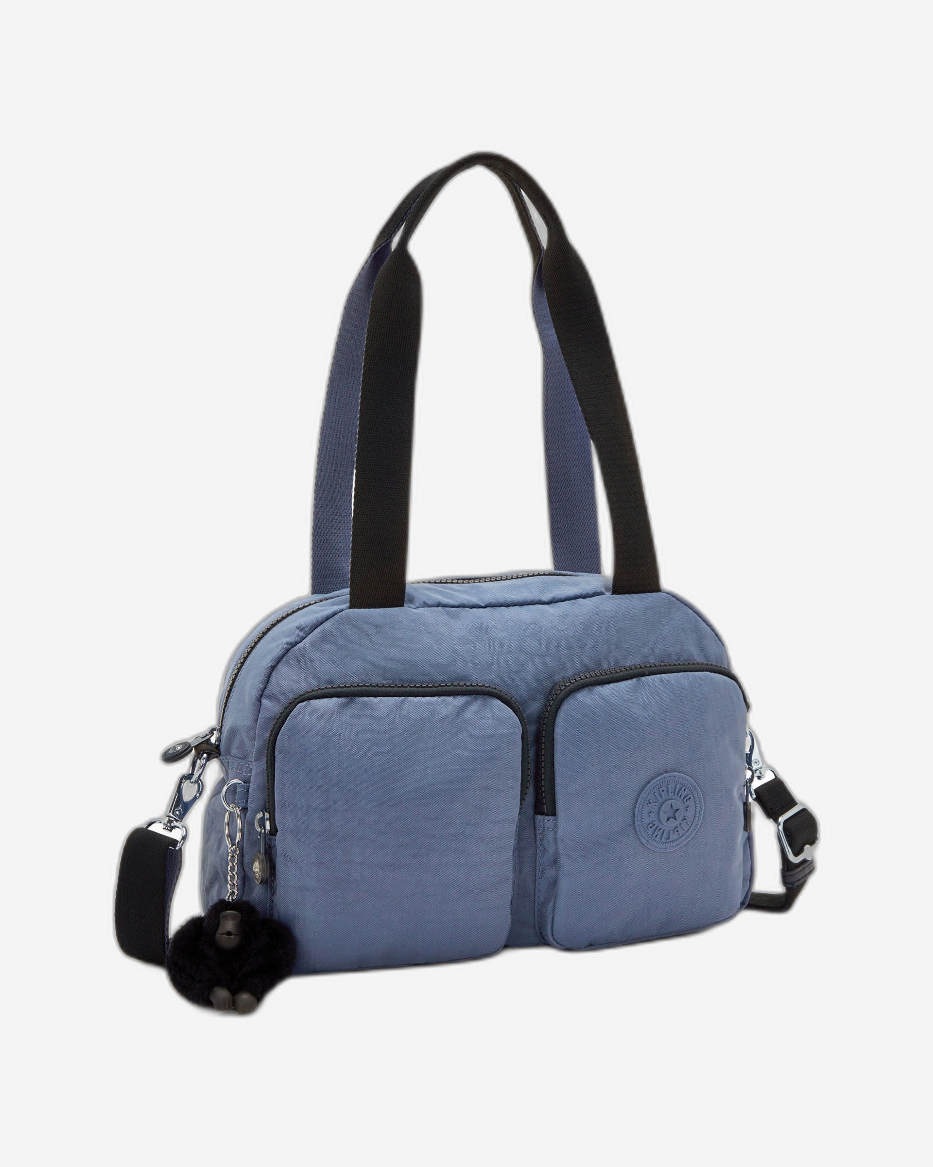 حقيبة كتف متوسطة الحجم من كيبلينج كول ديفيا بلو لافر I2849-56V