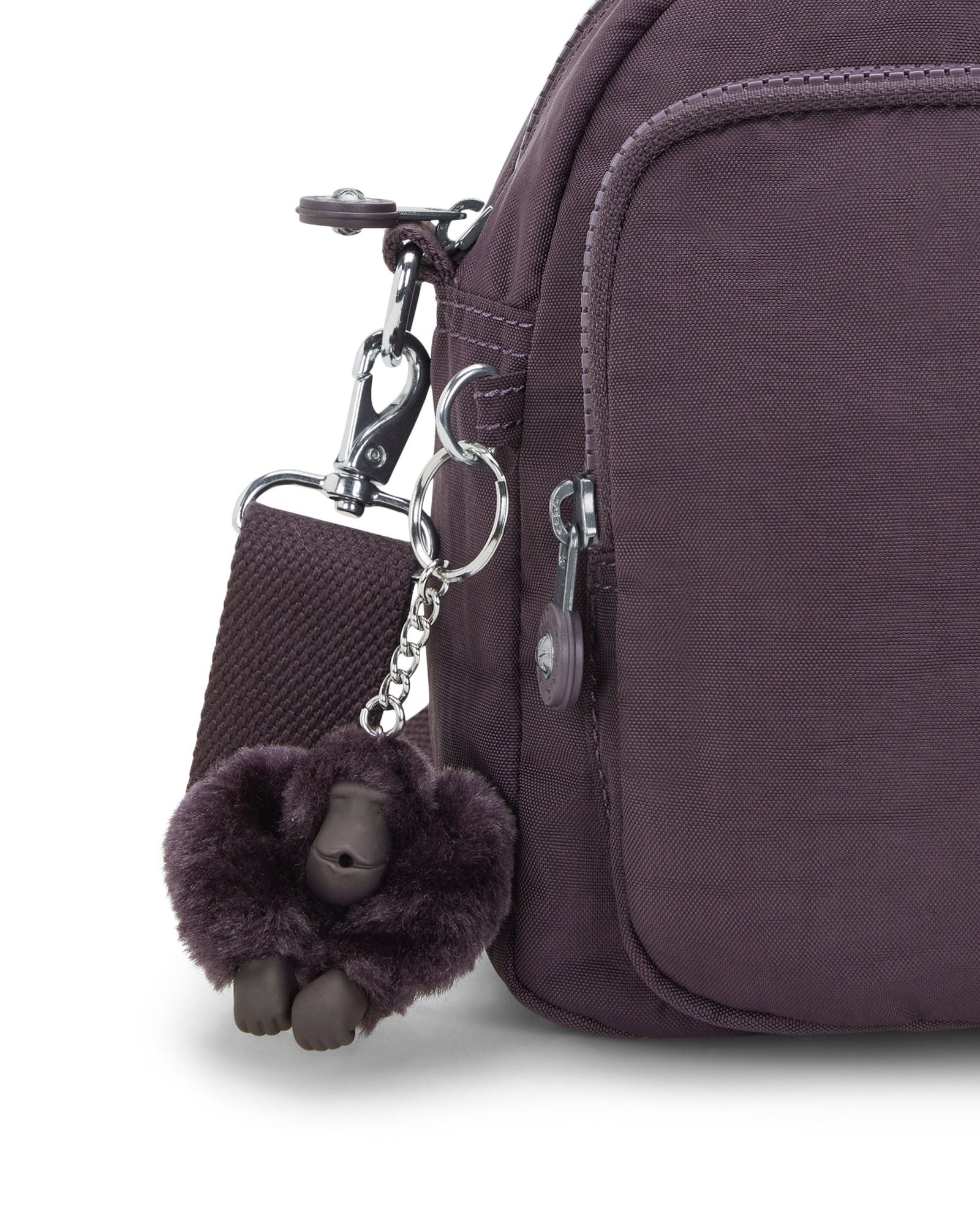 حقيبة كتف Kipling Cool Defea Ultimate Plum متوسطة الحجم I2849-67U