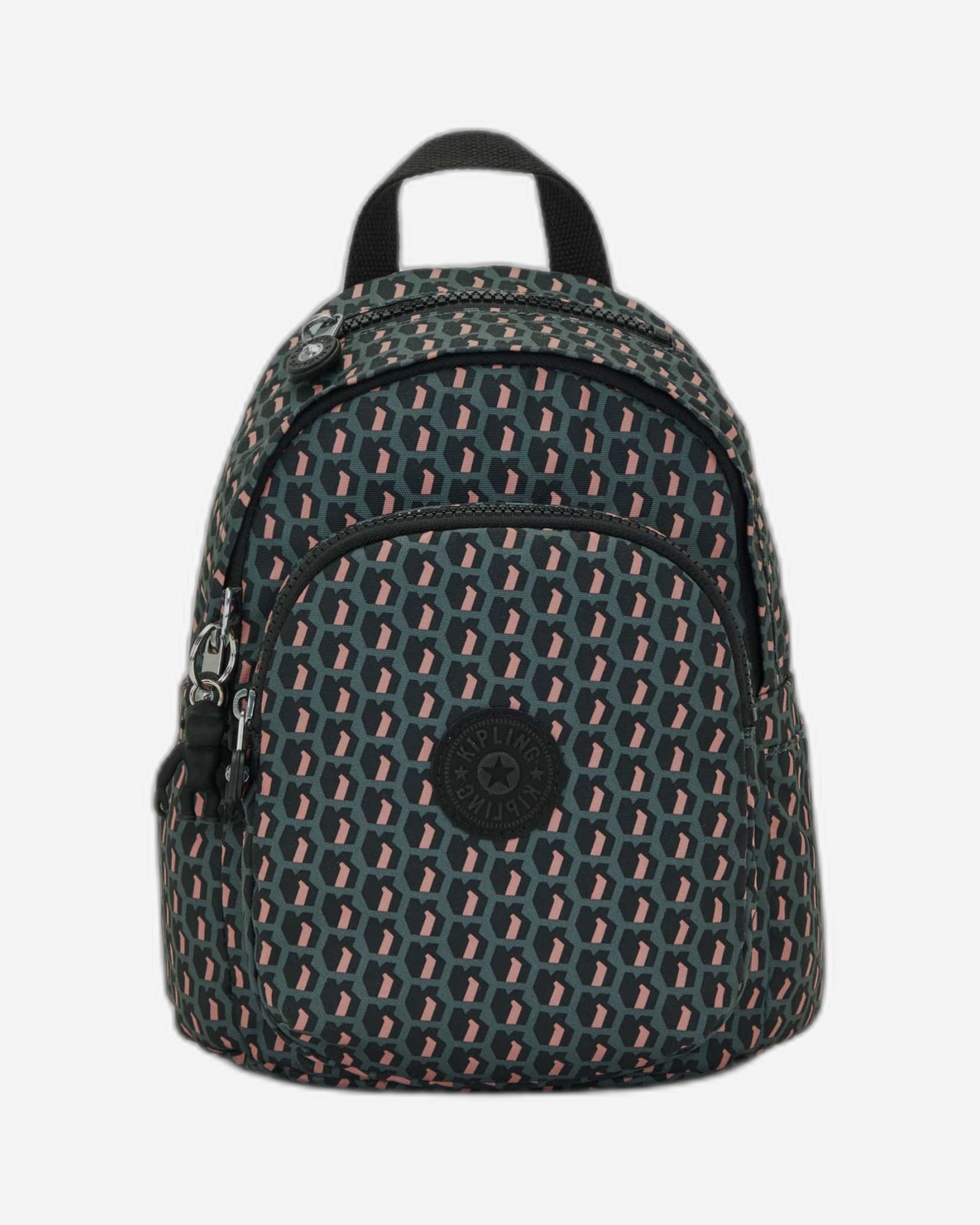 حقيبة ظهر صغيرة Kipling Delia Mini 3D K وردية اللون C2I2922-E1A
