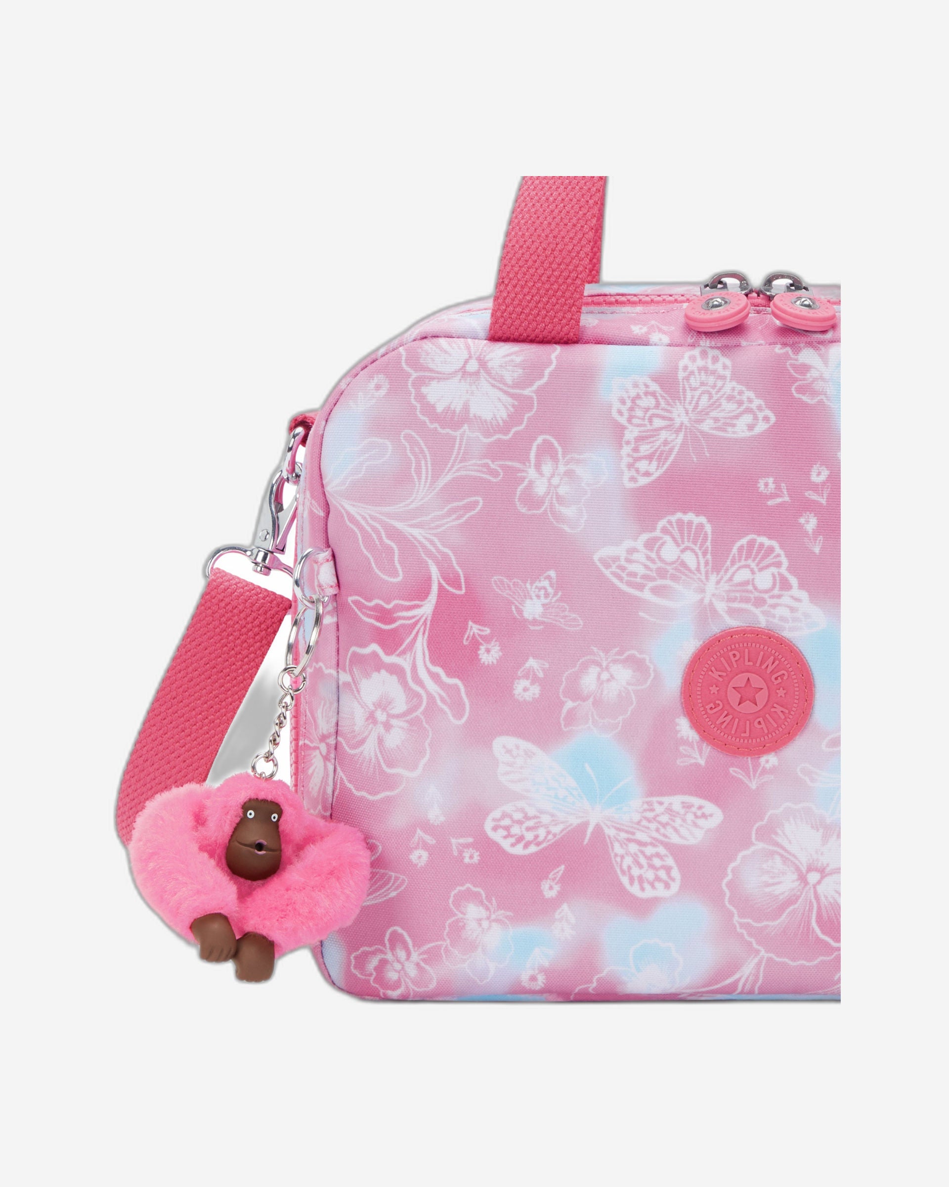 حقيبة غداء كبيرة من كيبلينج مييو جاردن كلاودز مع جراب عربة C2I2989-2PE