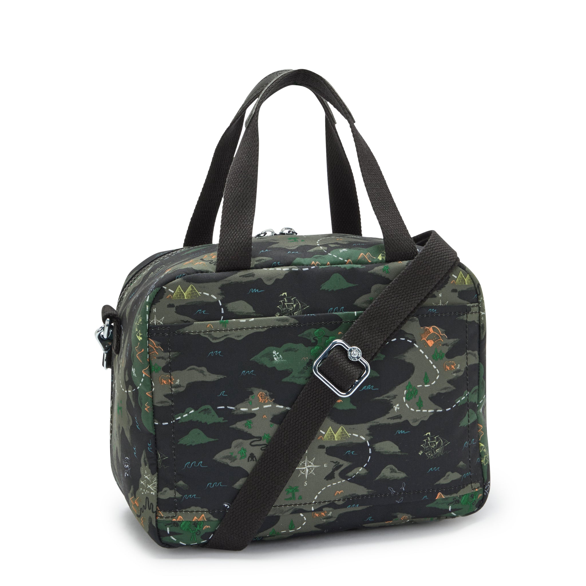 صندوق غداء كبير من KIPLING Miyo Camo Treasure (مع جراب عربة) I2989-3PB