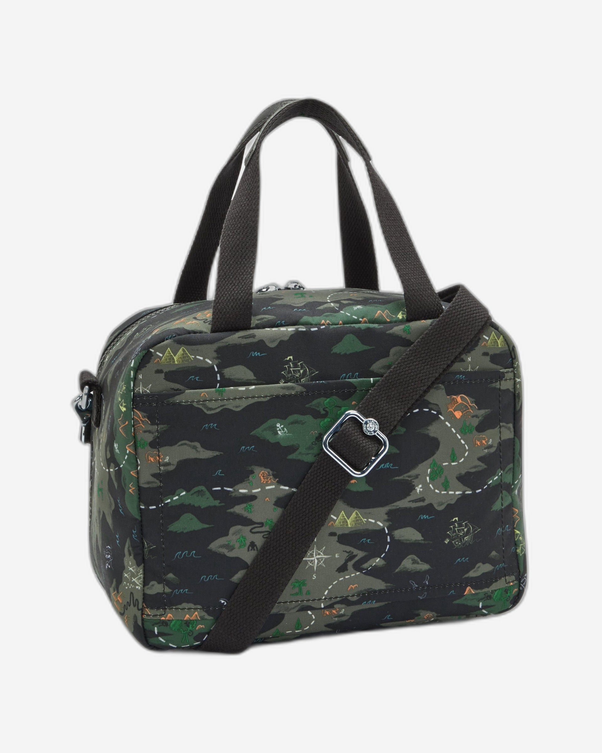 صندوق غداء كبير من KIPLING Miyo Camo Treasure (مع جراب عربة) I2989-3PB