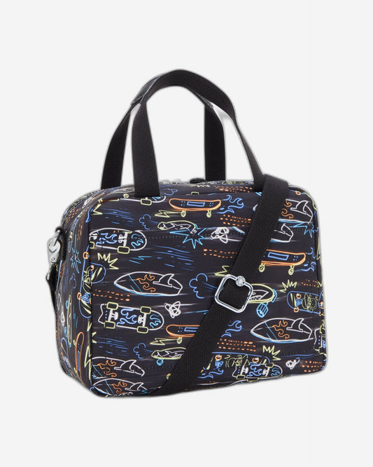 حقيبة غداء كبيرة Kipling Miyo Neon Skate مع جراب عربة I2989-71M
