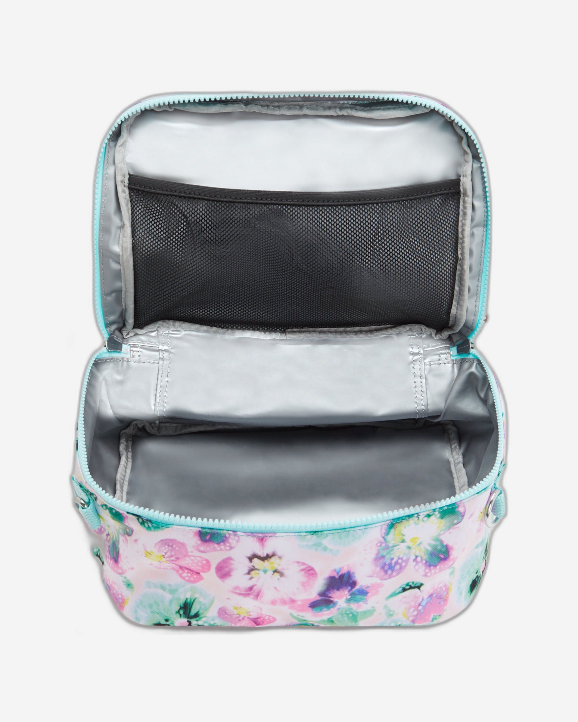 حقيبة غداء كبيرة من كيبلينج مييو أكوا بلوسوم مع جراب عربة C2I2989-7EC