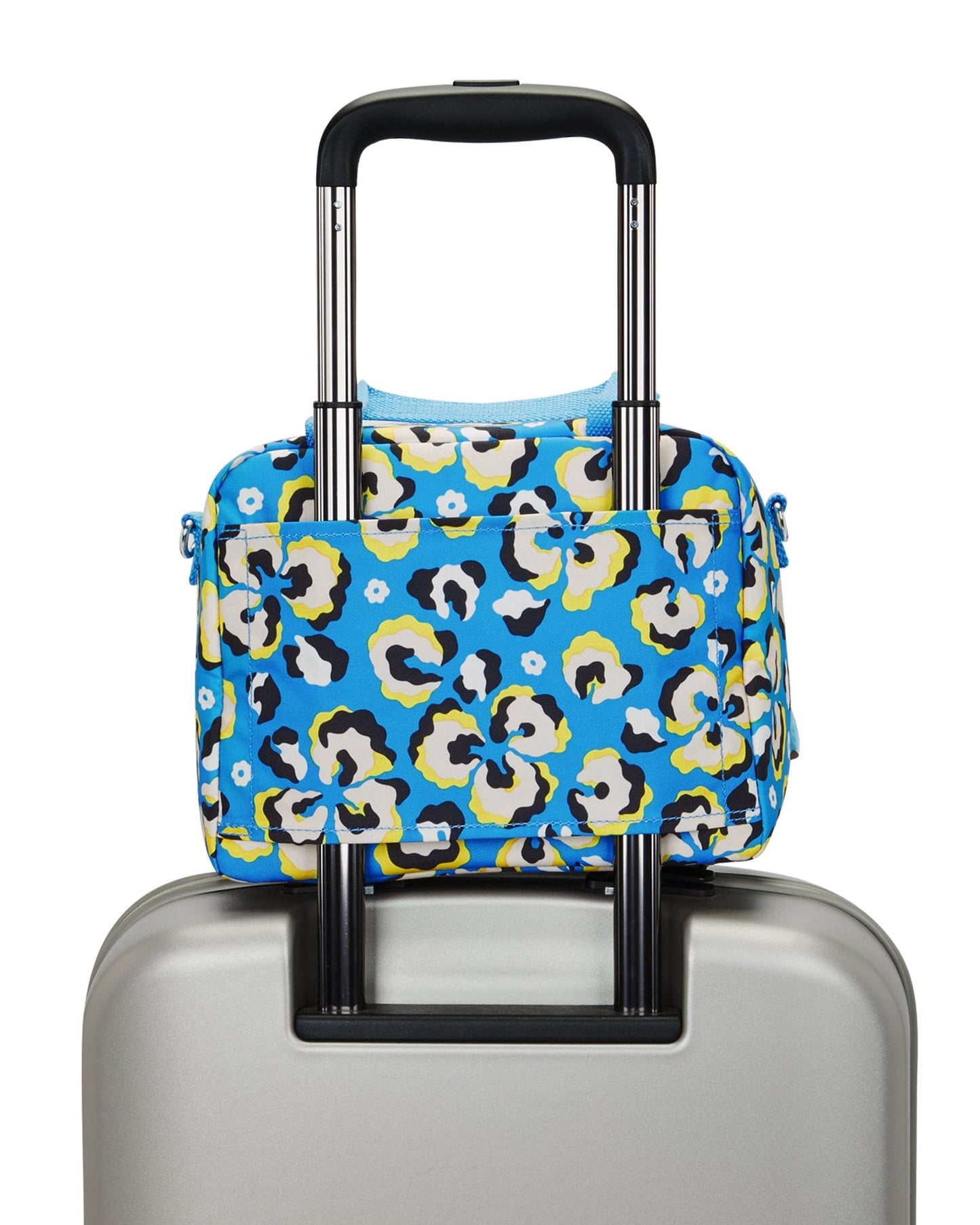 حقيبة غداء كبلينج مييو بنقشة جلد الفهد وكبيرة الحجم مع جراب عربة C2I2989-P2A