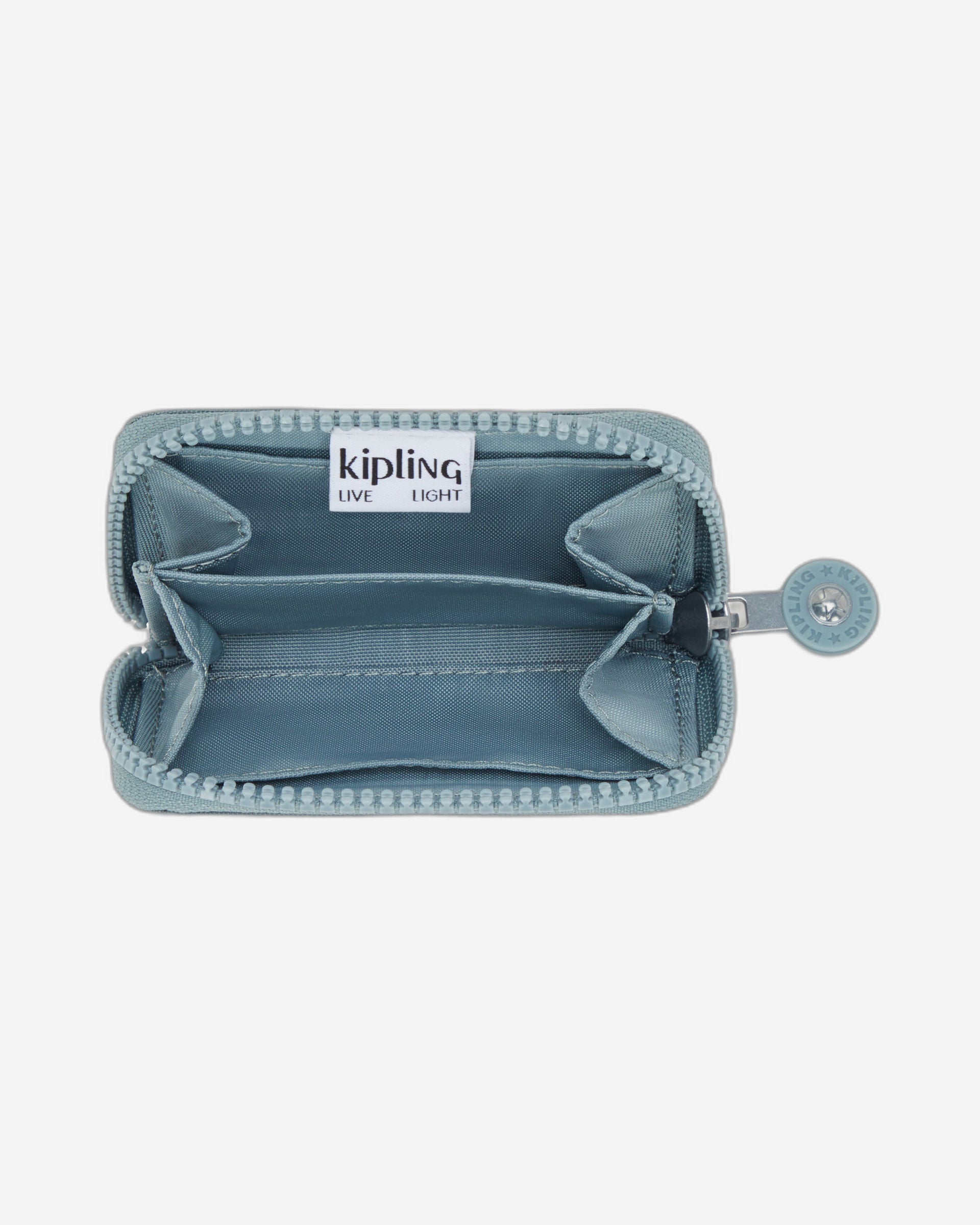 محفظة Kipling Cash Buddy الصغيرة المريحة باللون الرمادي I3051-3NL