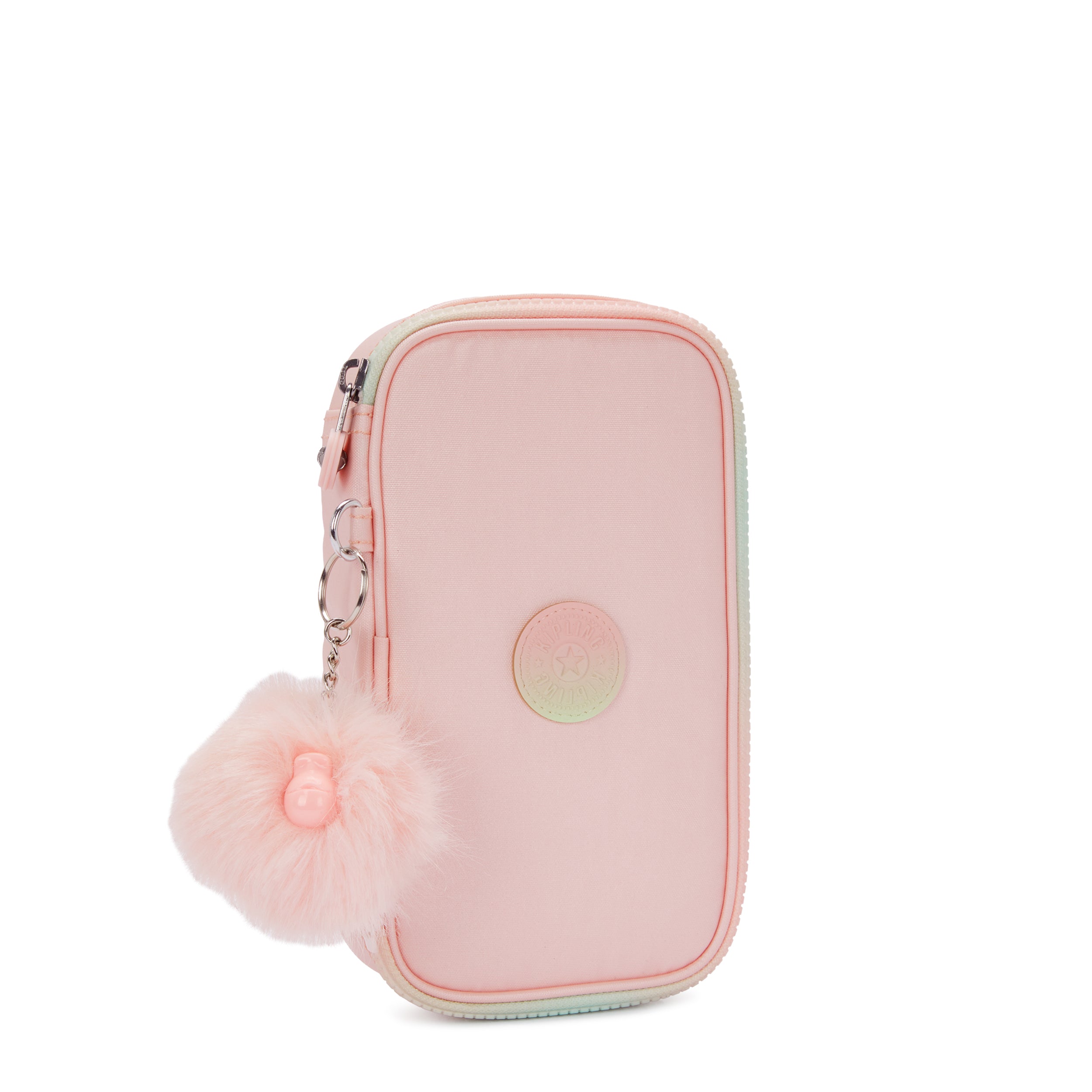 كيبلينج - علبة أقلام متوسطة الحجم بلون أحمر خدود معدني، ٥٠ قلمًا، C2I3156-E7L