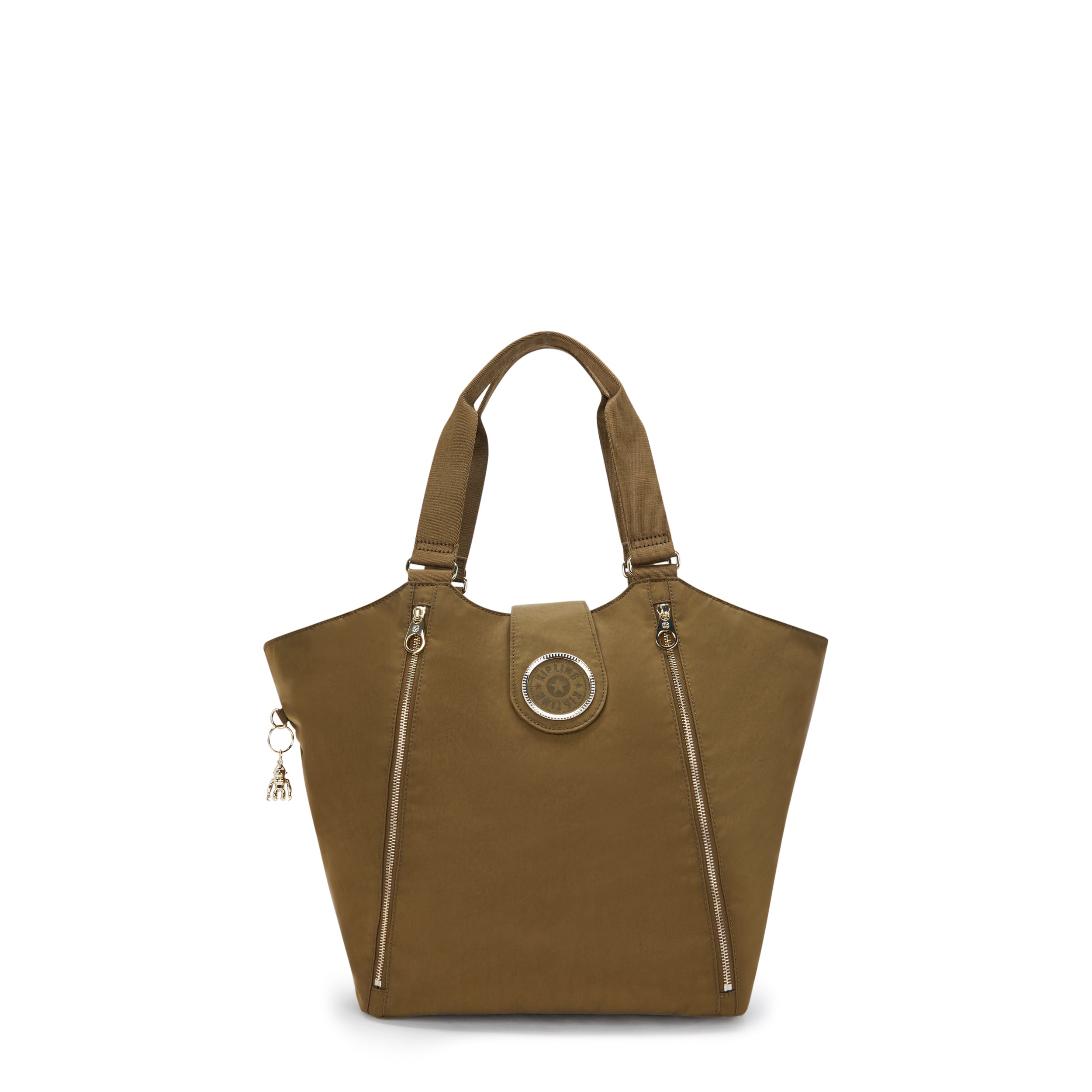 Kipling Recicely Dry Laurel Spice Medium Tote with Zipped & Magnetic Closure I3286-3KP