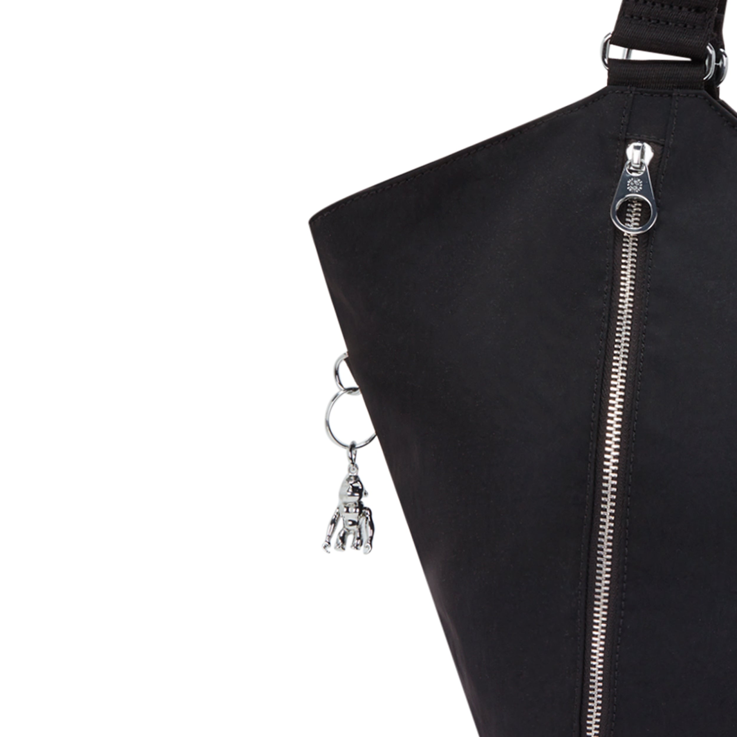 حقيبة كيبلينج ريسيسلي بلاك سبايس متوسطة الحجم بسحاب وإغلاق مغناطيسي I3286-5JB