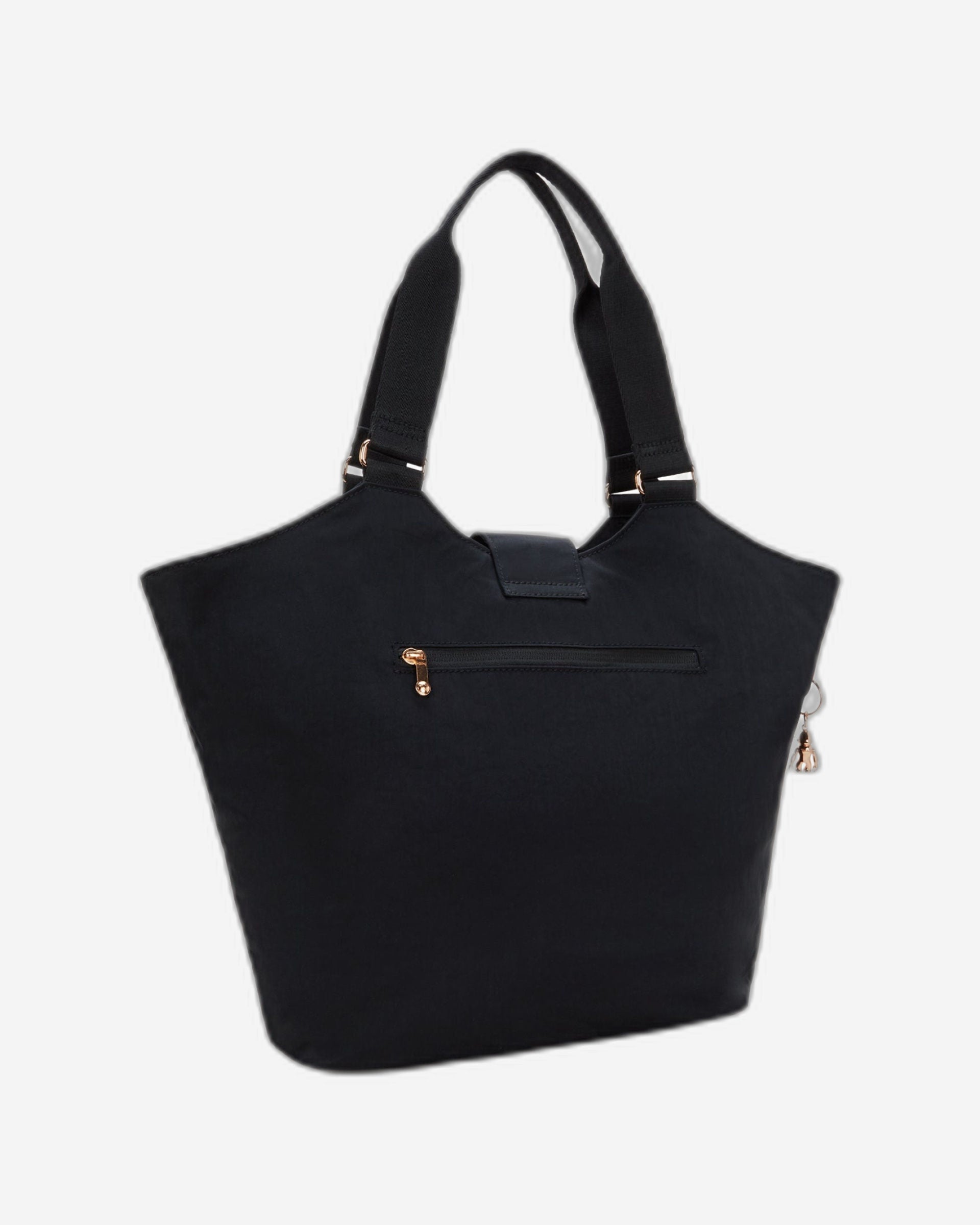 حقيبة كيبلينج متوسطة الحجم باللون الأسود والوردي والتوابل I3286-62Q