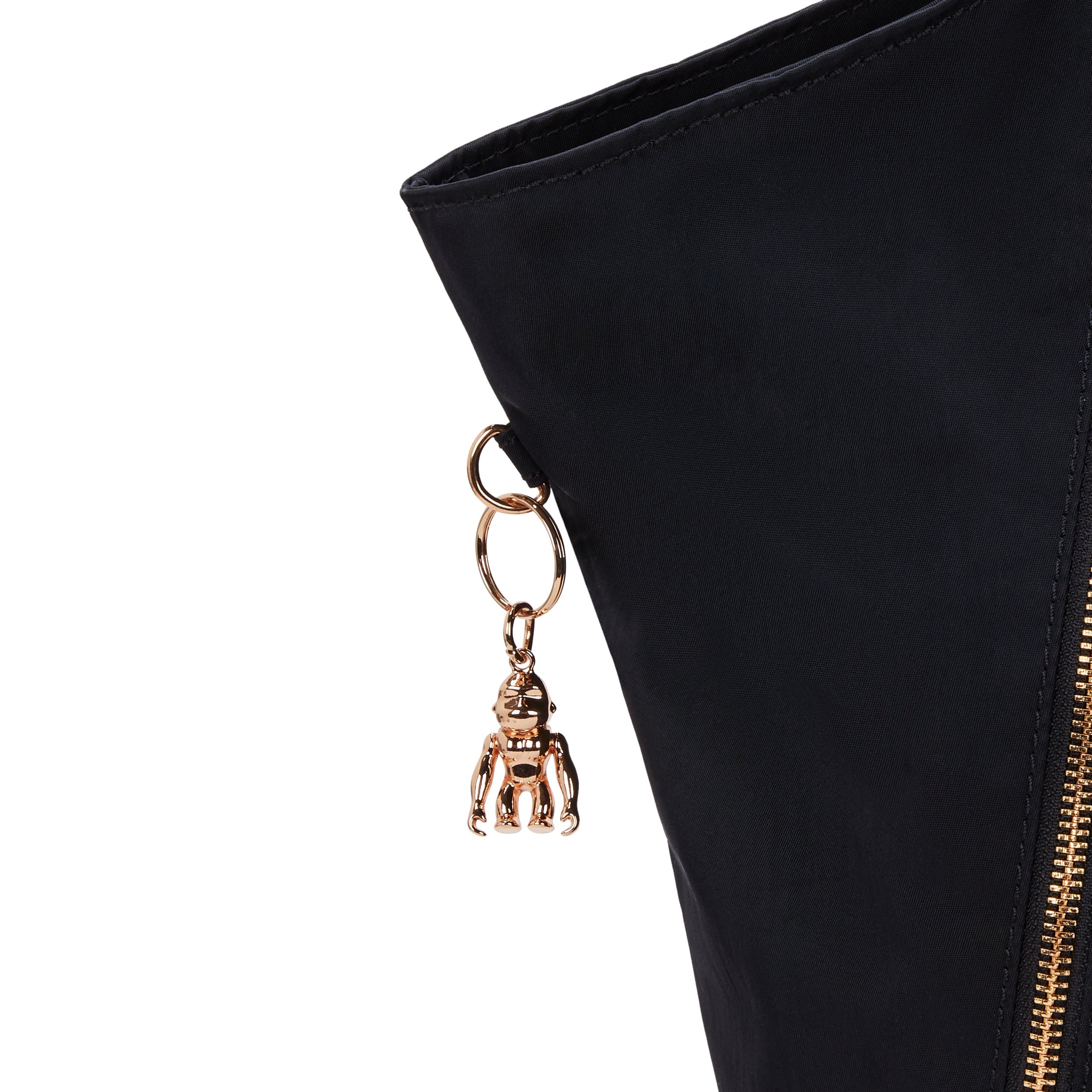 حقيبة كيبلينج متوسطة الحجم باللون الأسود والوردي والتوابل I3286-62Q