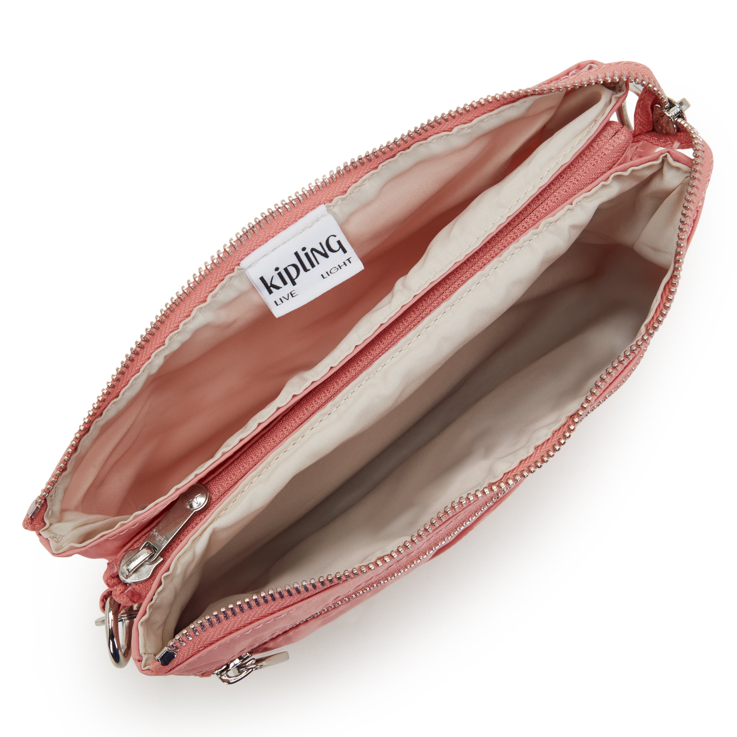 حقيبة كيبلينج ريري زيب روز سبايس كروس بودي صغيرة I3302-28N