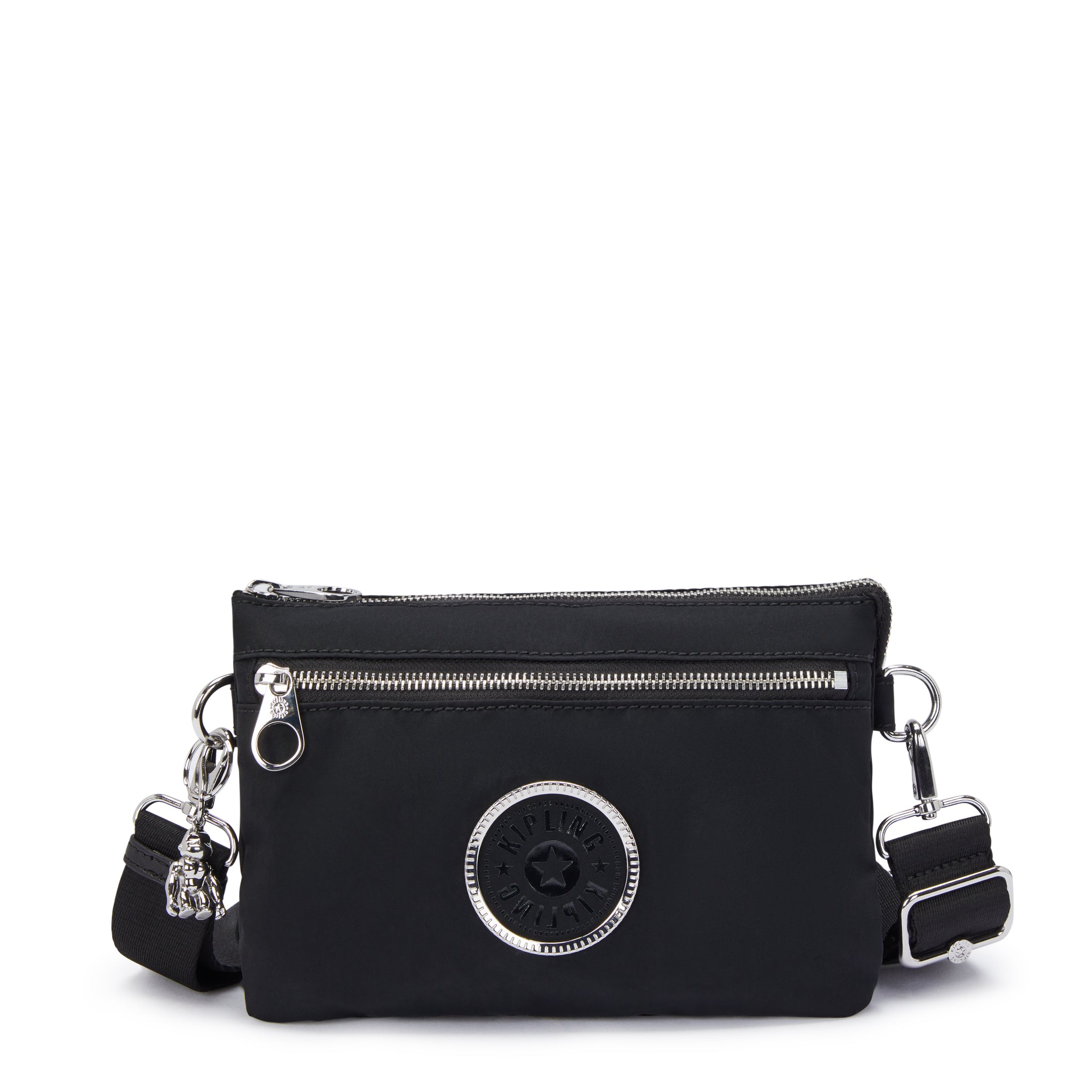 Kipling Riri Zip Black Spice Small Crossbody Bag I3302-5JB