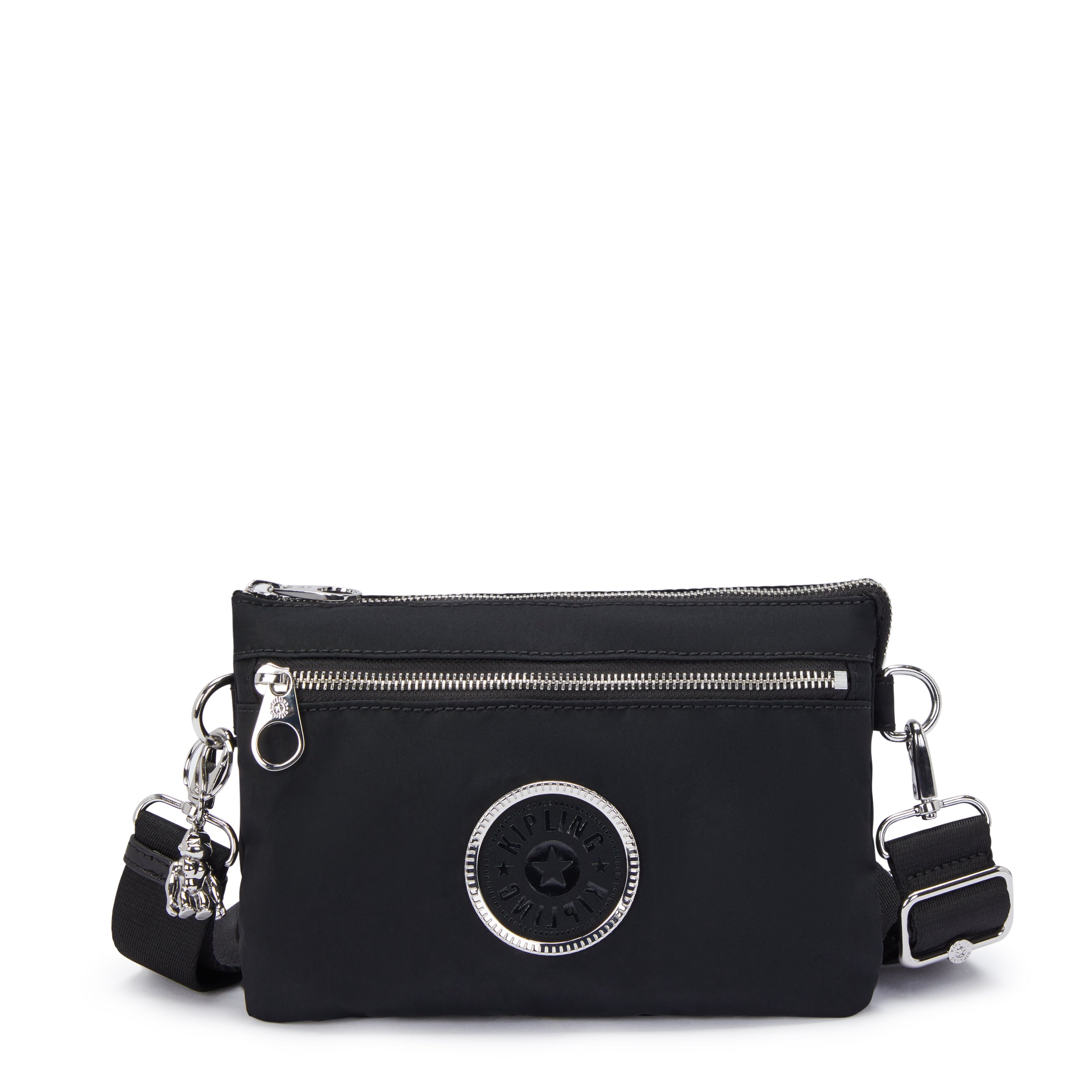 Kipling Riri Zip Black Spice Small Crossbody Bag I3302-5JB
