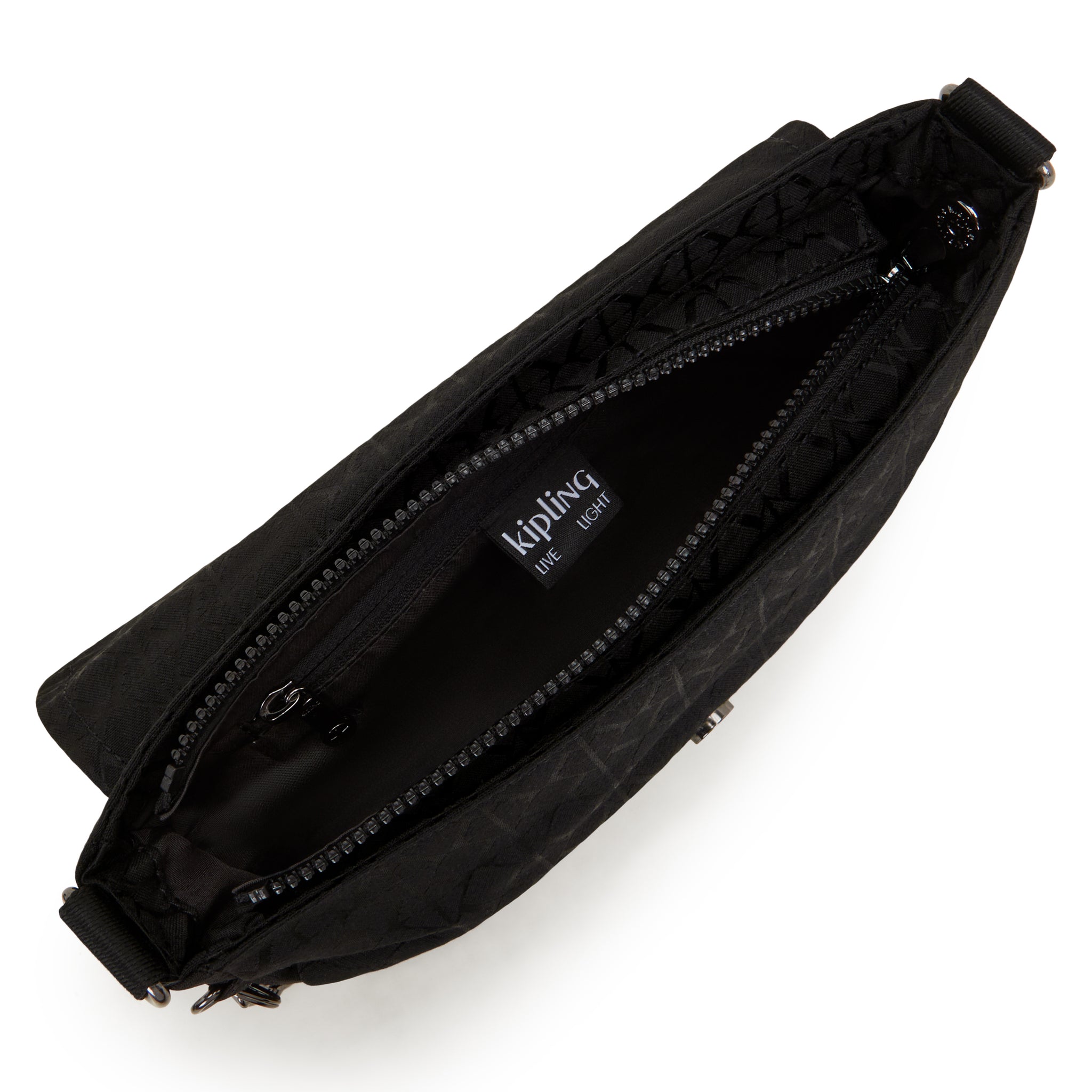 حقيبة كتف صغيرة من كيبلينج أراس أب بلاك ساين جي كيو I3353-Y12
