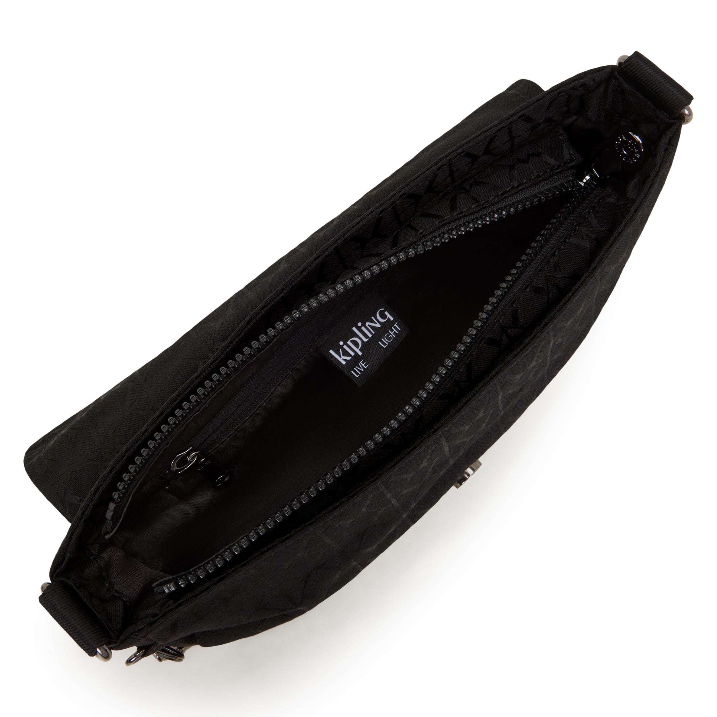 حقيبة كتف صغيرة من كيبلينج أراس أب بلاك ساين جي كيو I3353-Y12