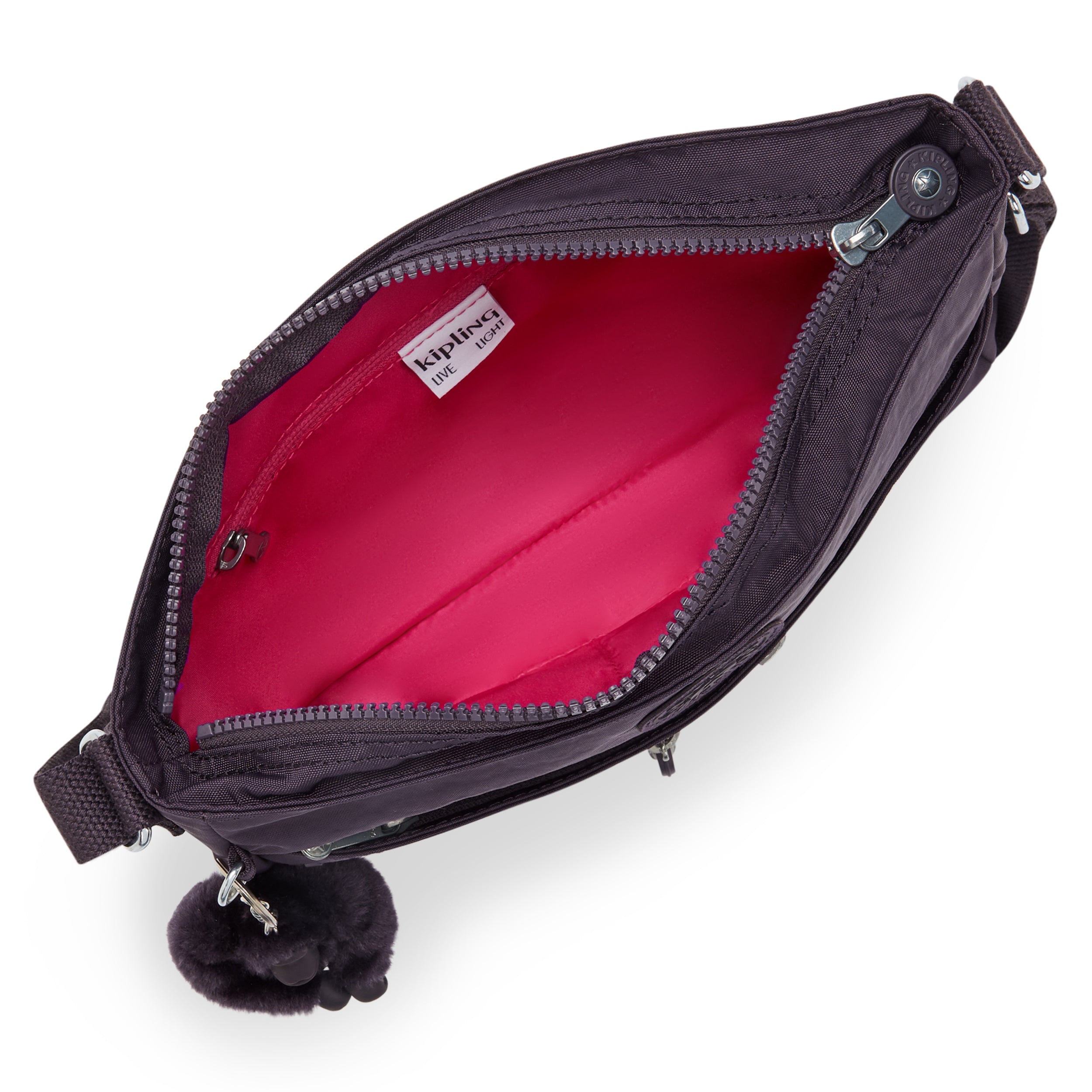 حقيبة Kipling New Angie Ultimate Plum صغيرة متقاطعة I3389-67U