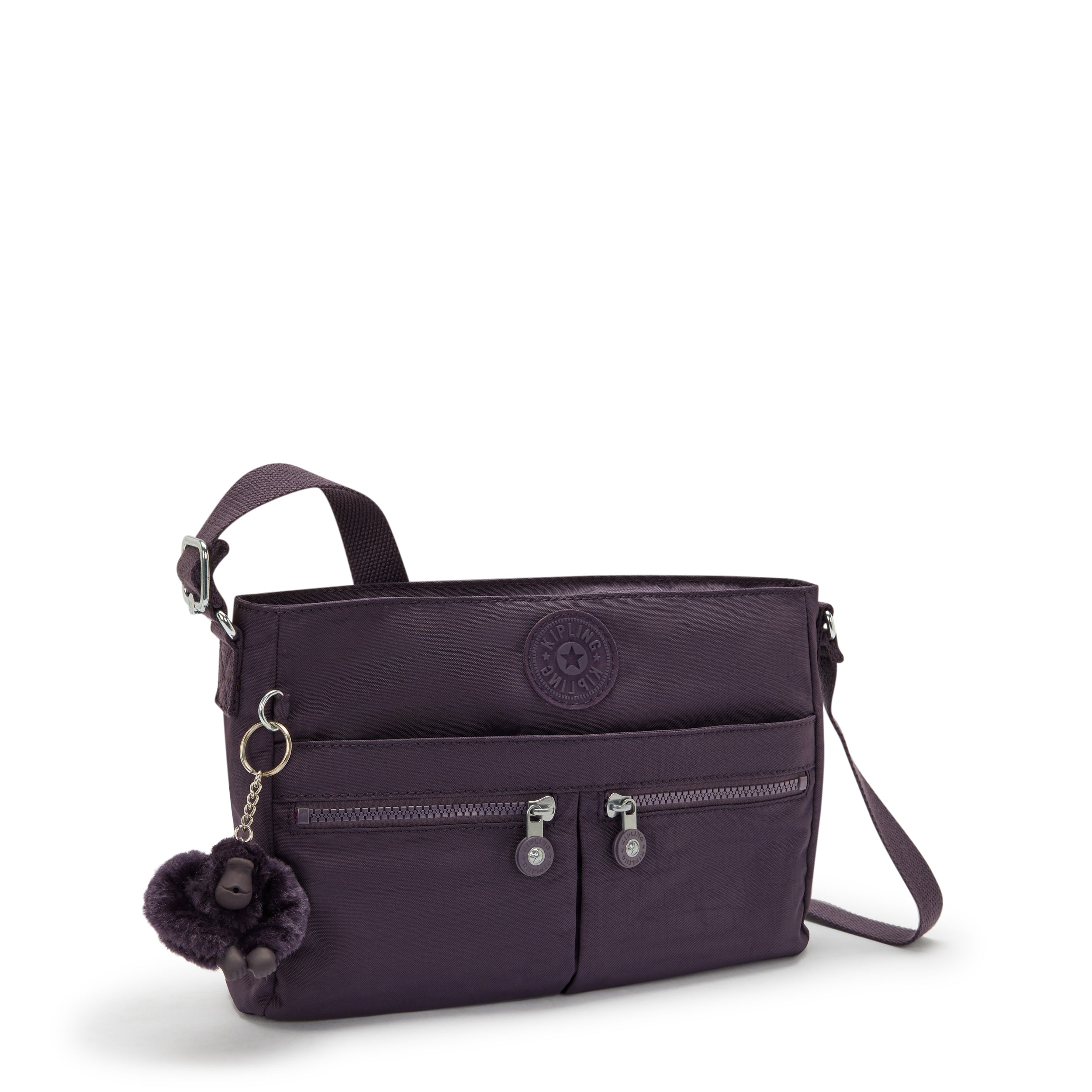 حقيبة Kipling New Angie Ultimate Plum صغيرة متقاطعة I3389-67U