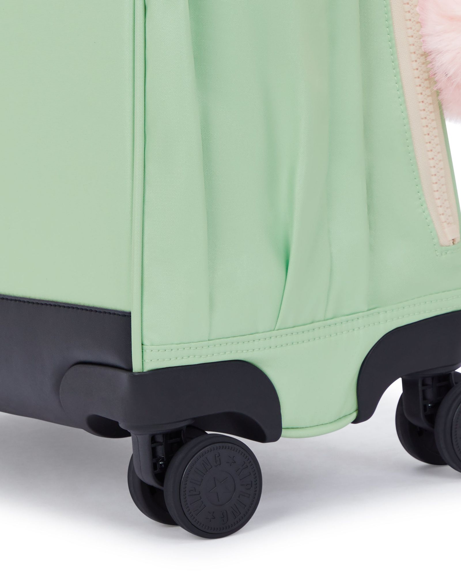 حقيبة كيبلينج نيو ستوريا ناعمة خضراء كبيرة بعجلات C2I3390-5KY