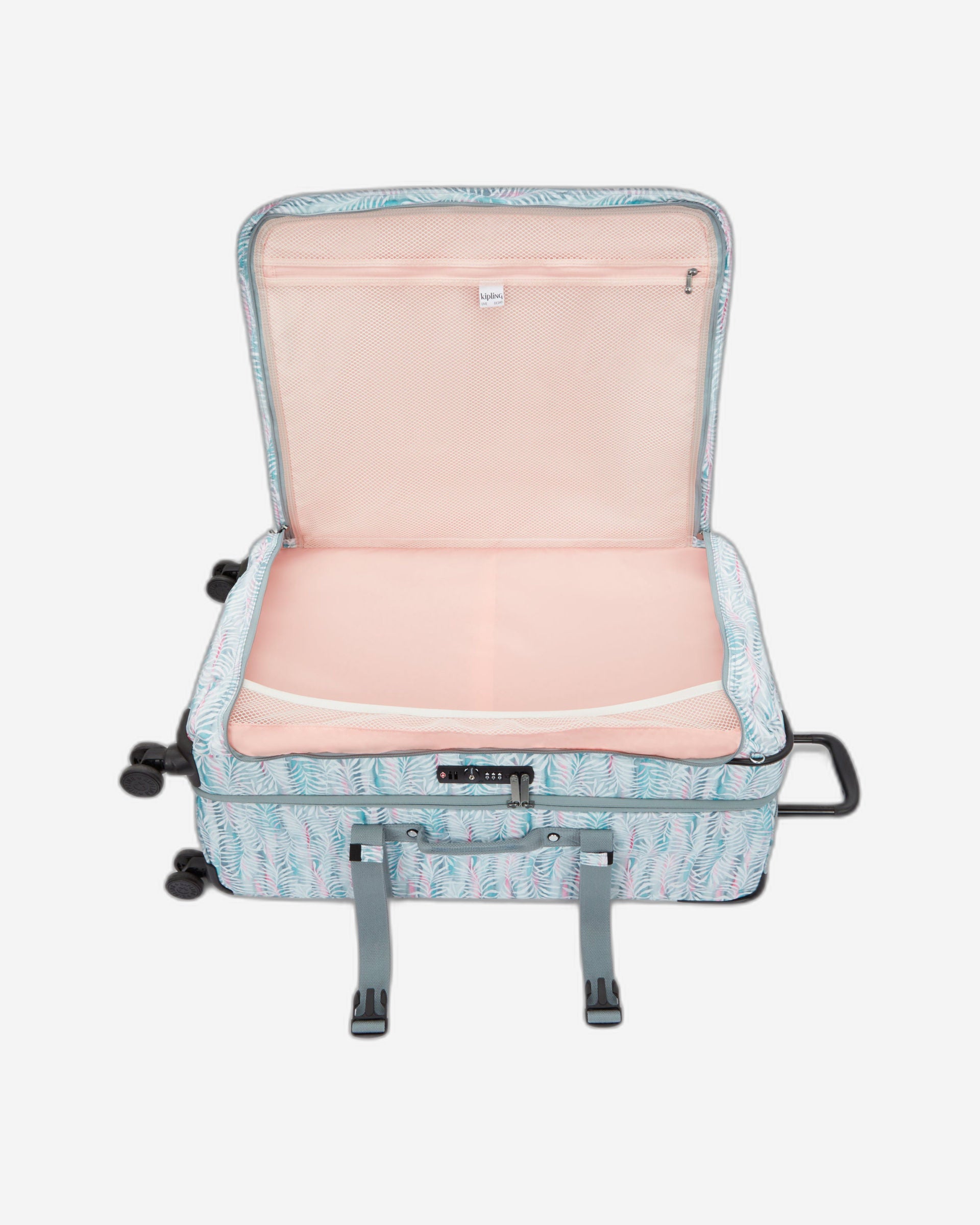 حقيبة سفر كيبلينج سبونتانيوس إل بأوراق النخيل الكبيرة ذات العجلات I3397-3QN