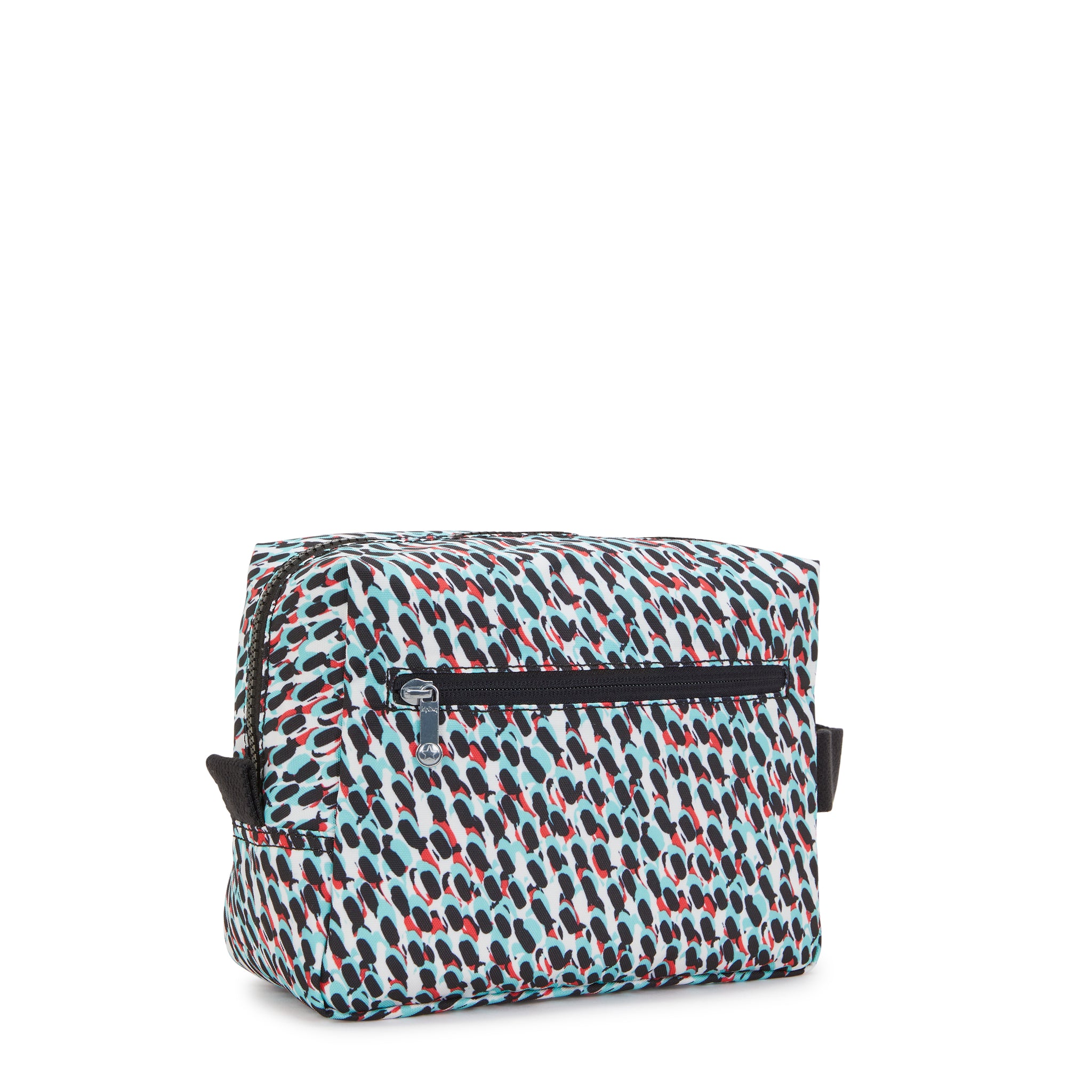 حقيبة أدوات تجميل كبيرة بطبعة تجريدية من كيبلينج باراك C2I3419-GN6