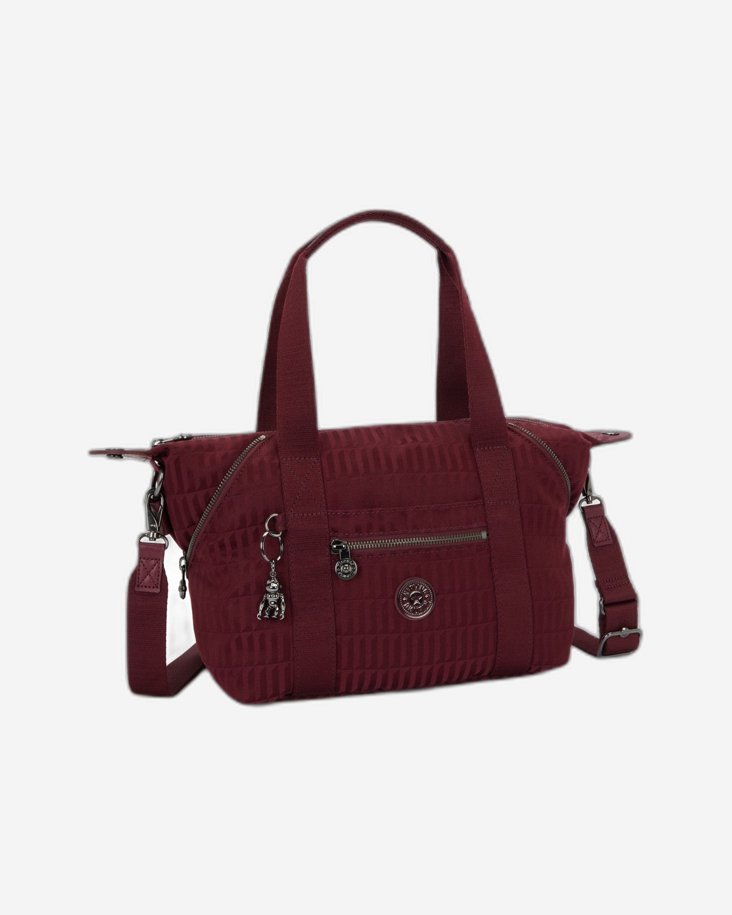 حقيبة يد صغيرة Kipling Art Mini Maroon Tile Jq (بحزام كتف قابل للإزالة) I3468-9HX