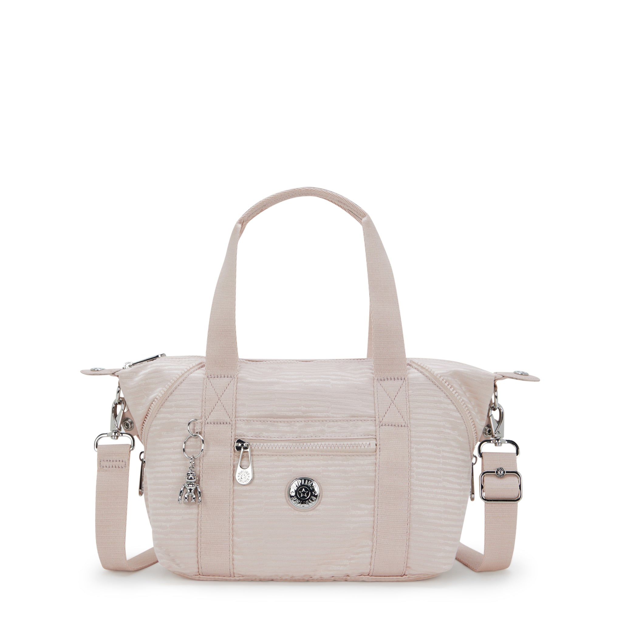 KIPLING Small handbag (with removable shoulderstrap) Female Pink Pearl Jq Art Mini I3468-9KF