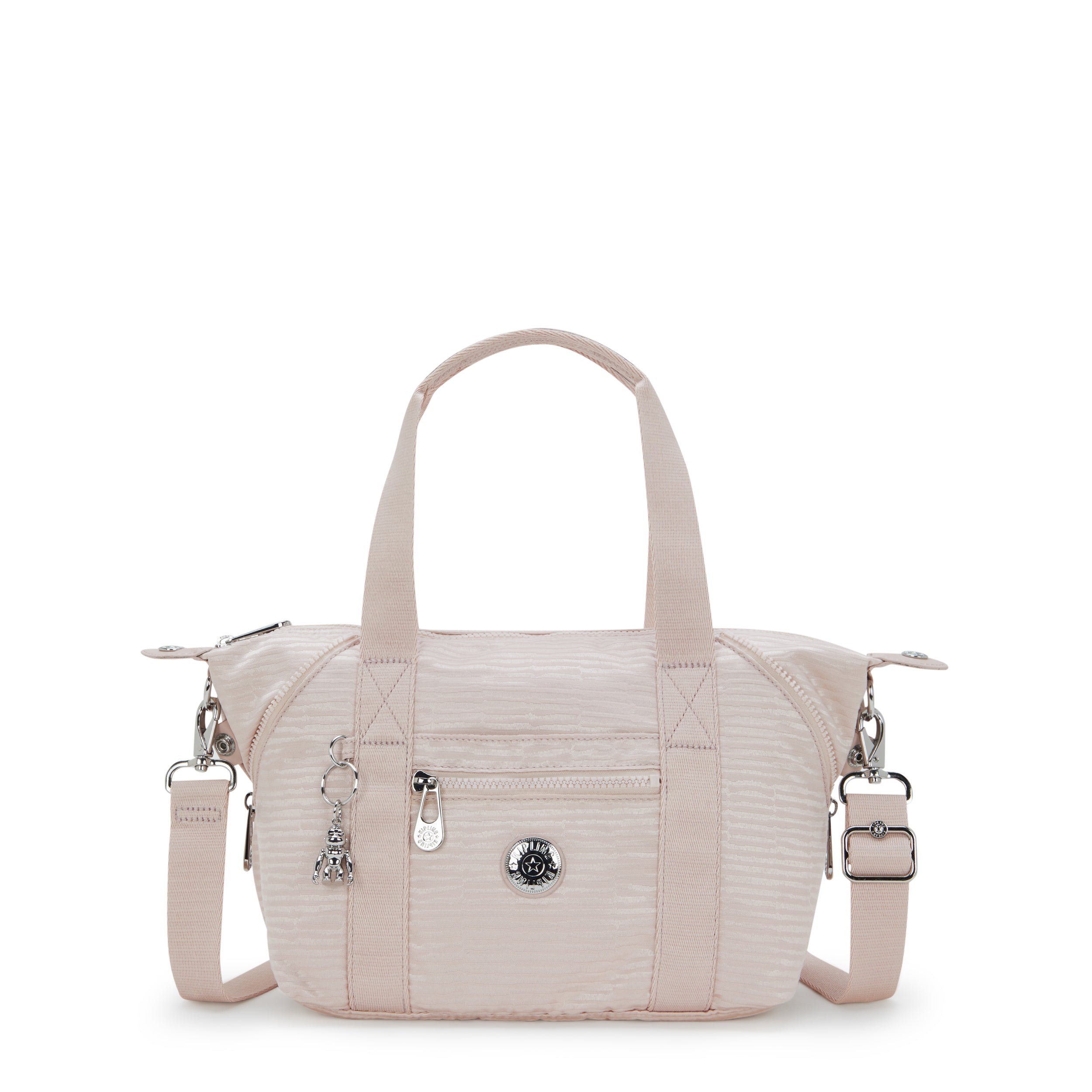 KIPLING Small handbag (with removable shoulderstrap) Female Pink Pearl Jq Art Mini I3468-9KF