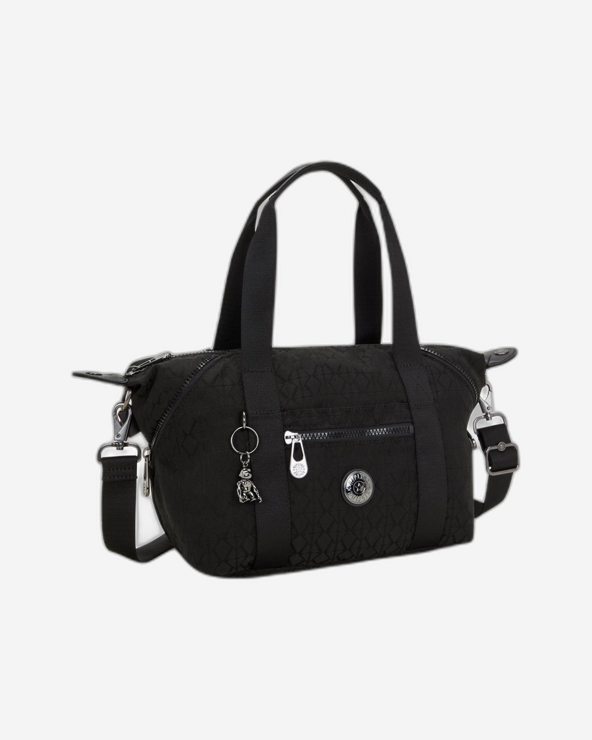 حقيبة يد صغيرة من كيبلينج آرت ميني بلاك ساين Jq I3468-Y12