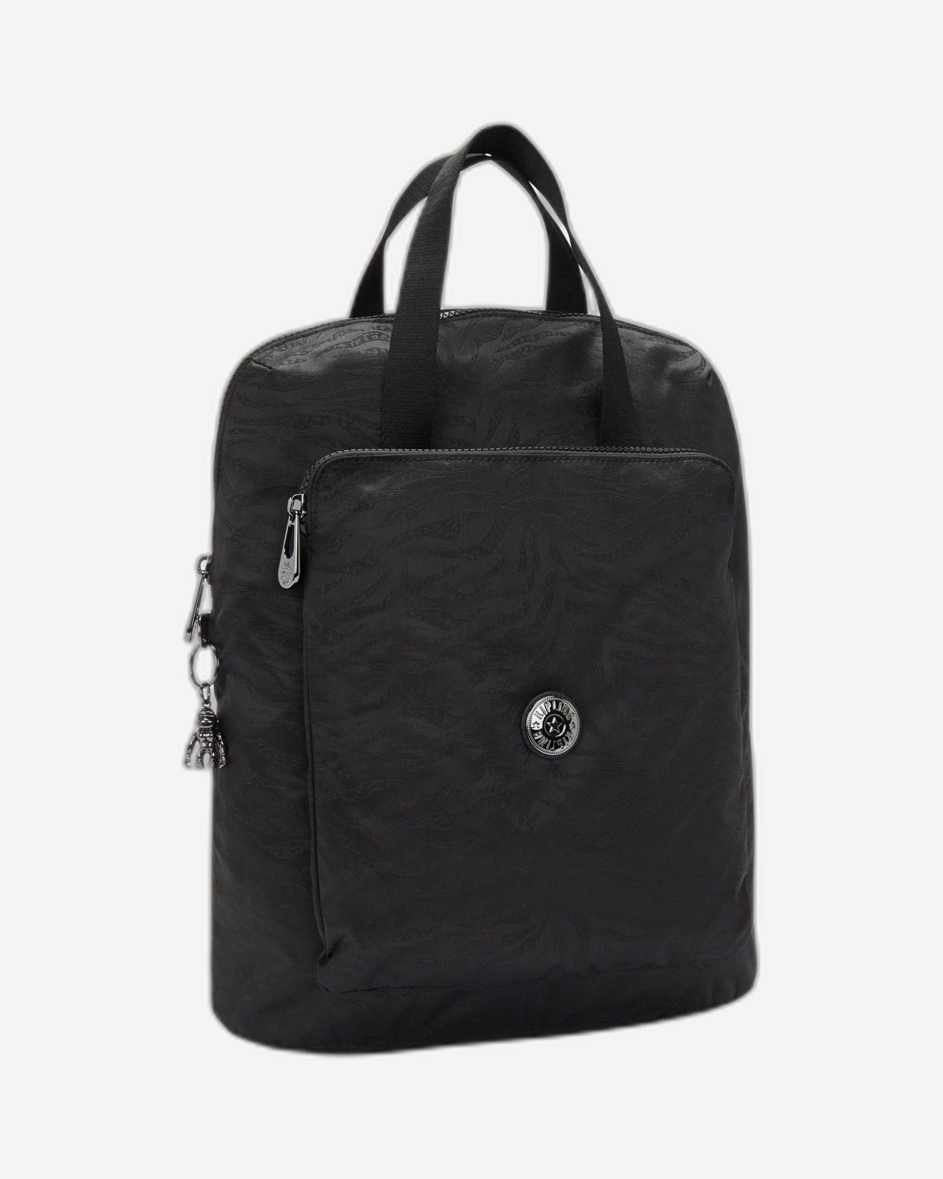 حقيبة ظهر Kipling Kazuki Undersea Jacquard مع جراب كمبيوتر محمول I3507-49J