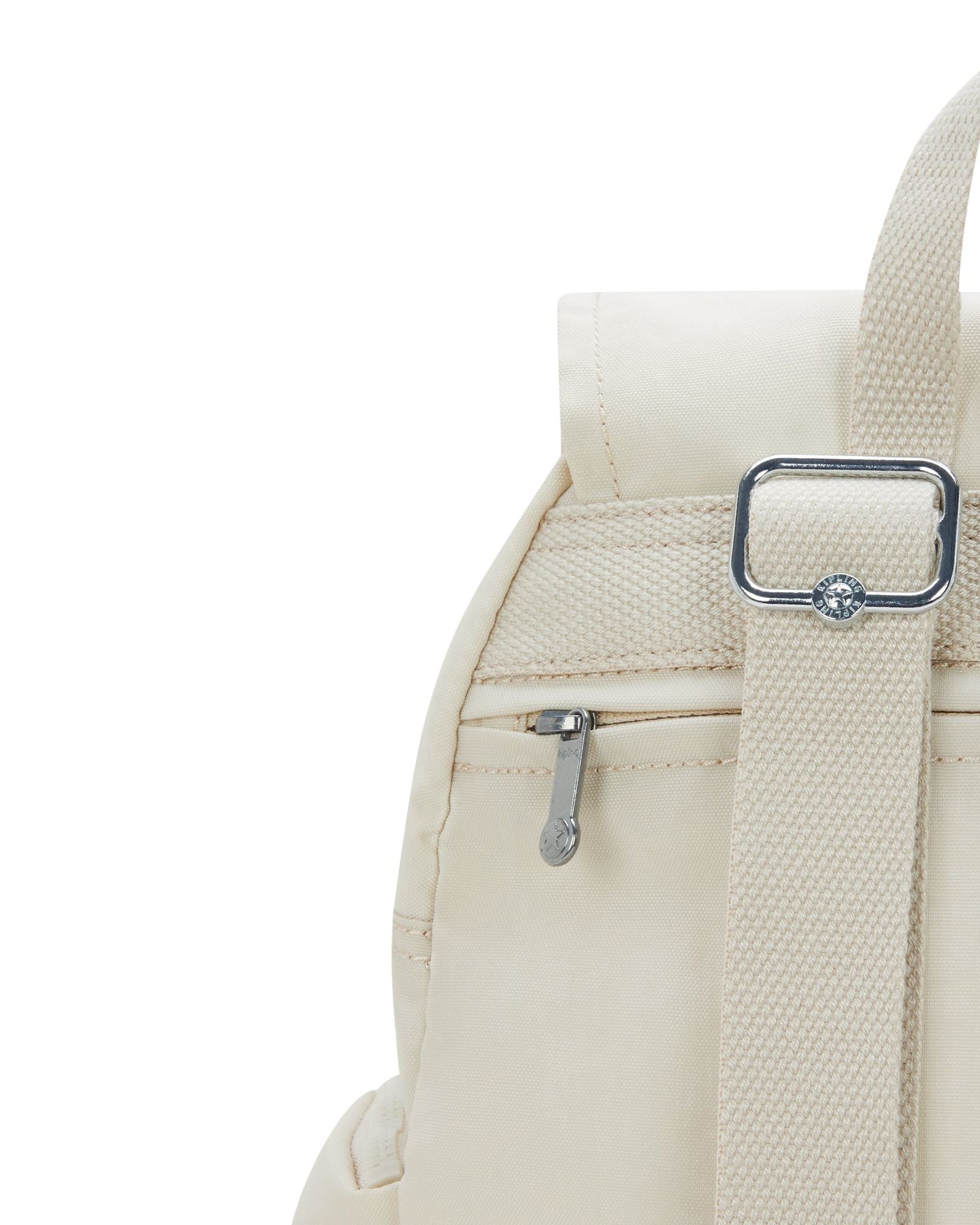 حقيبة ظهر كيبلينج سيتي زيب إس هايدواي صغيرة بيج I3523-7JR