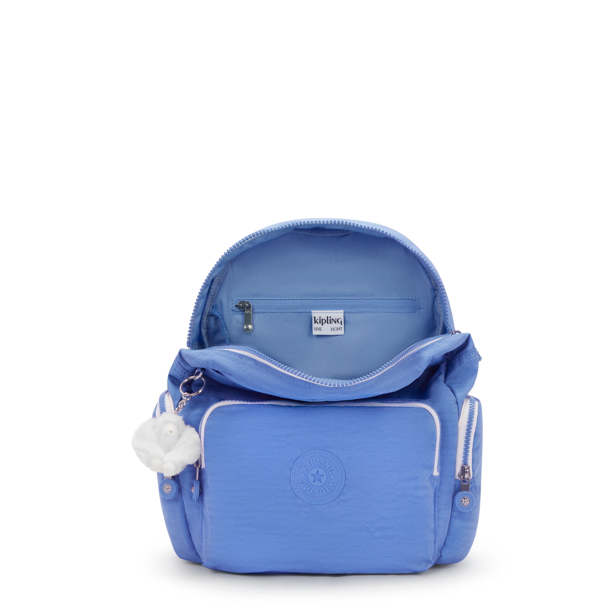 حقيبة ظهر صغيرة Kipling City Zip S Cocktail Blue I3523-87S