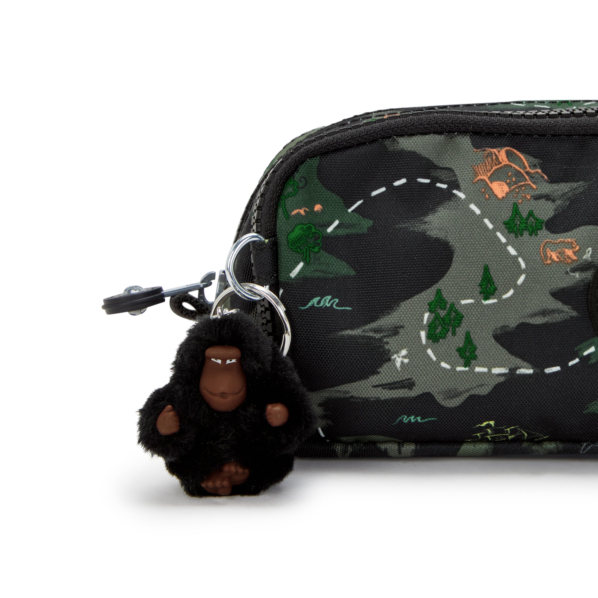 حقيبة أقلام كيبلينج جيتروي كامو تريجر كبيرة I3560-3PB