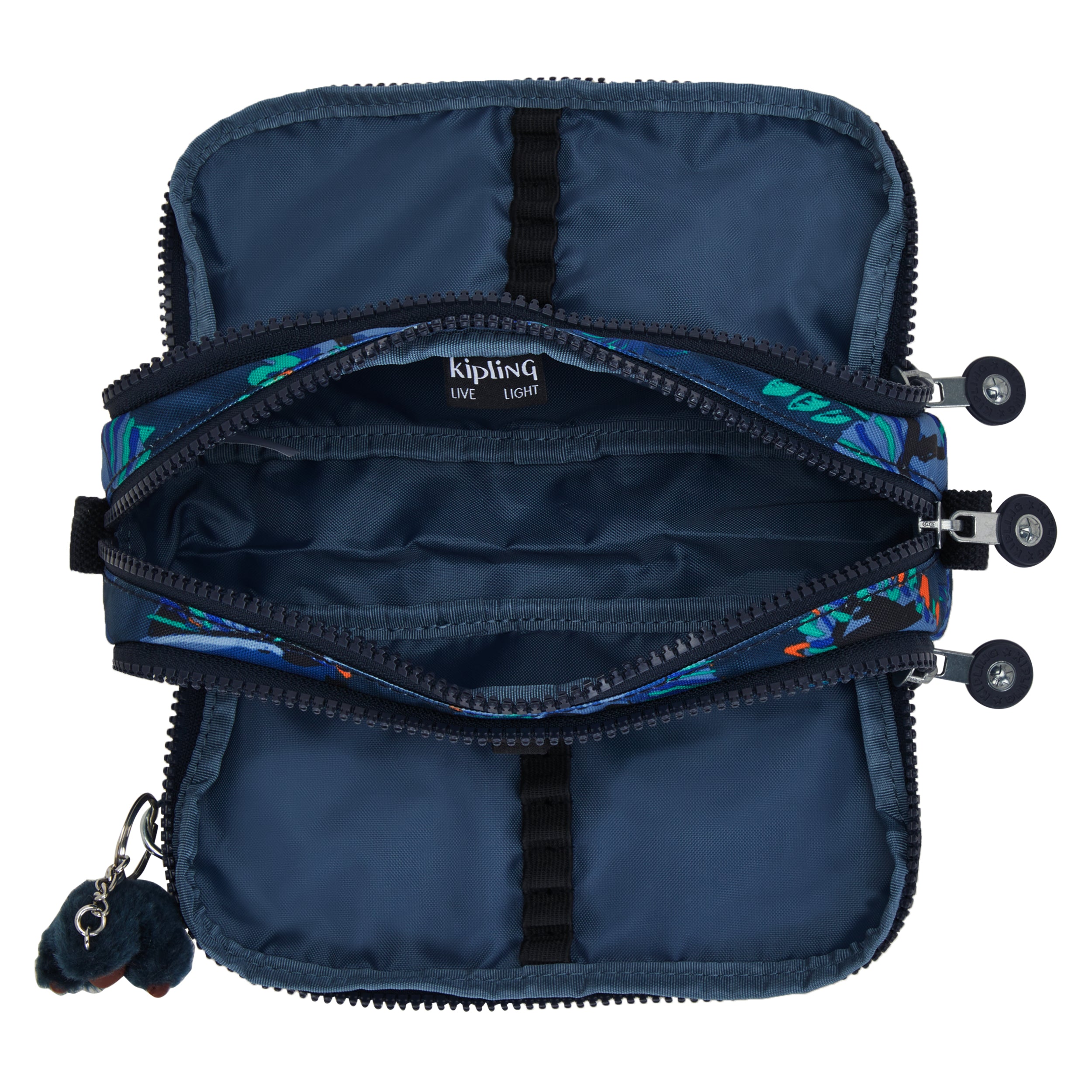 حقيبة أقلام كيبلينج جيتروي بلو مونكي فان كبيرة C2I3560-8HJ