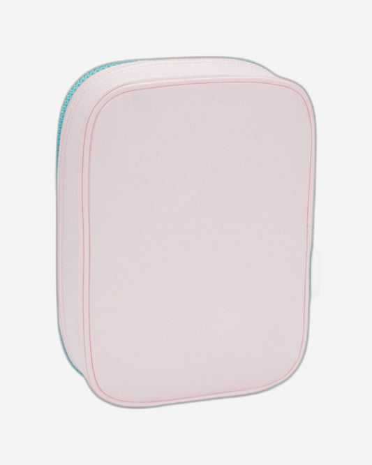 علبة أقلام كيبلينج 100 قلم، لون وردي بحري، لون معدني، I3624-52J