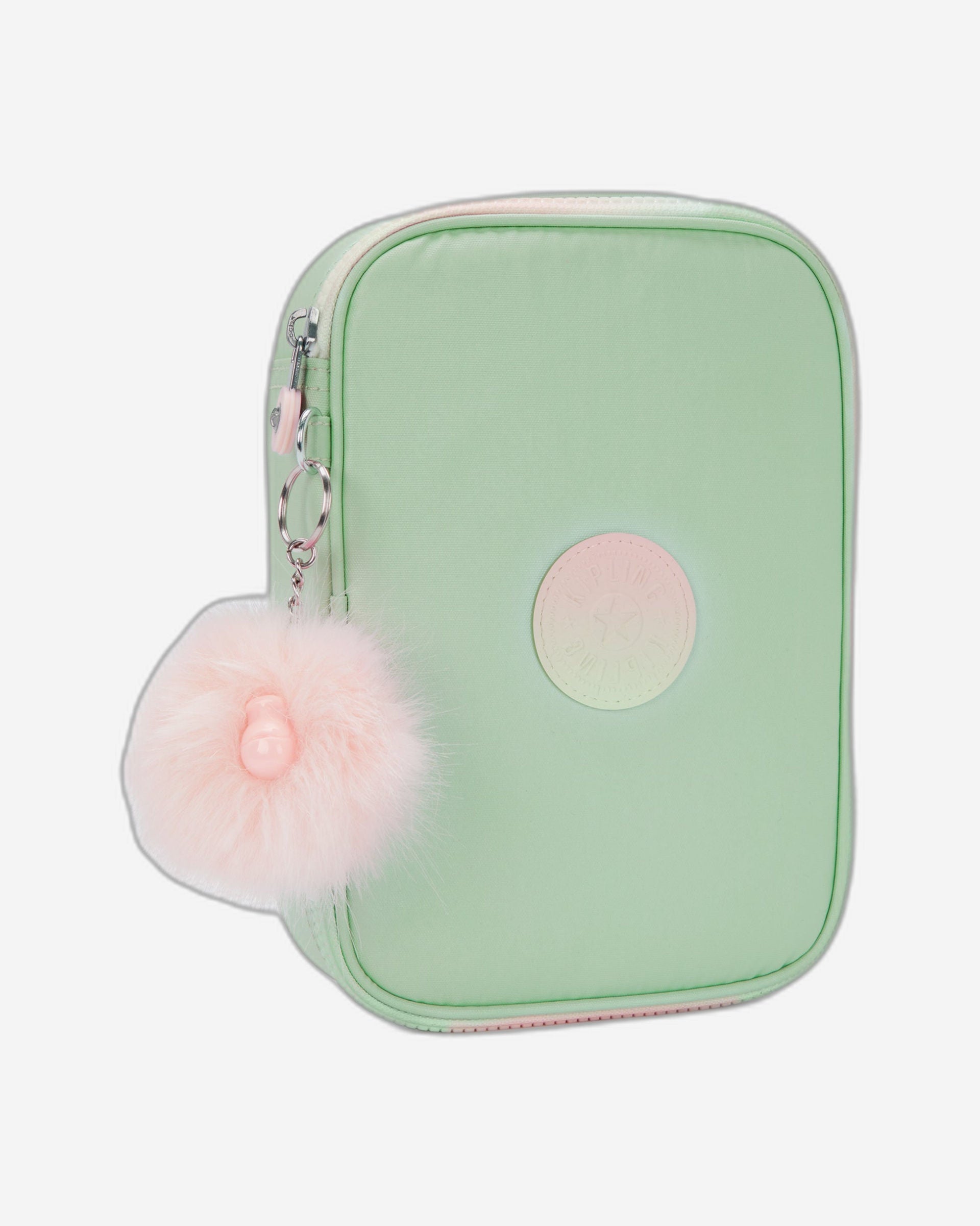 كيبلينج ١٠٠ قلمًا أخضر ناعم مع حافظة أقلام كبيرة C2I3624-5KY