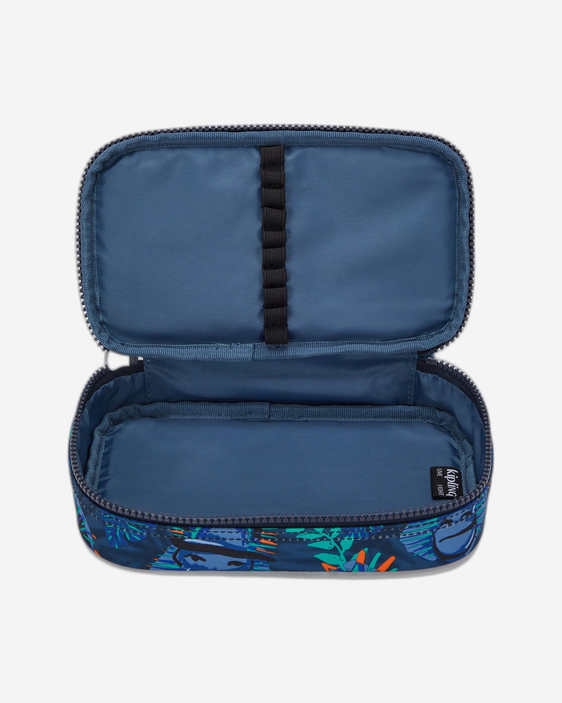 حافظة أقلام كيبلينج متوسطة الحجم من 50 قلمًا أزرق من مونكي فان C2I3707-8HJ