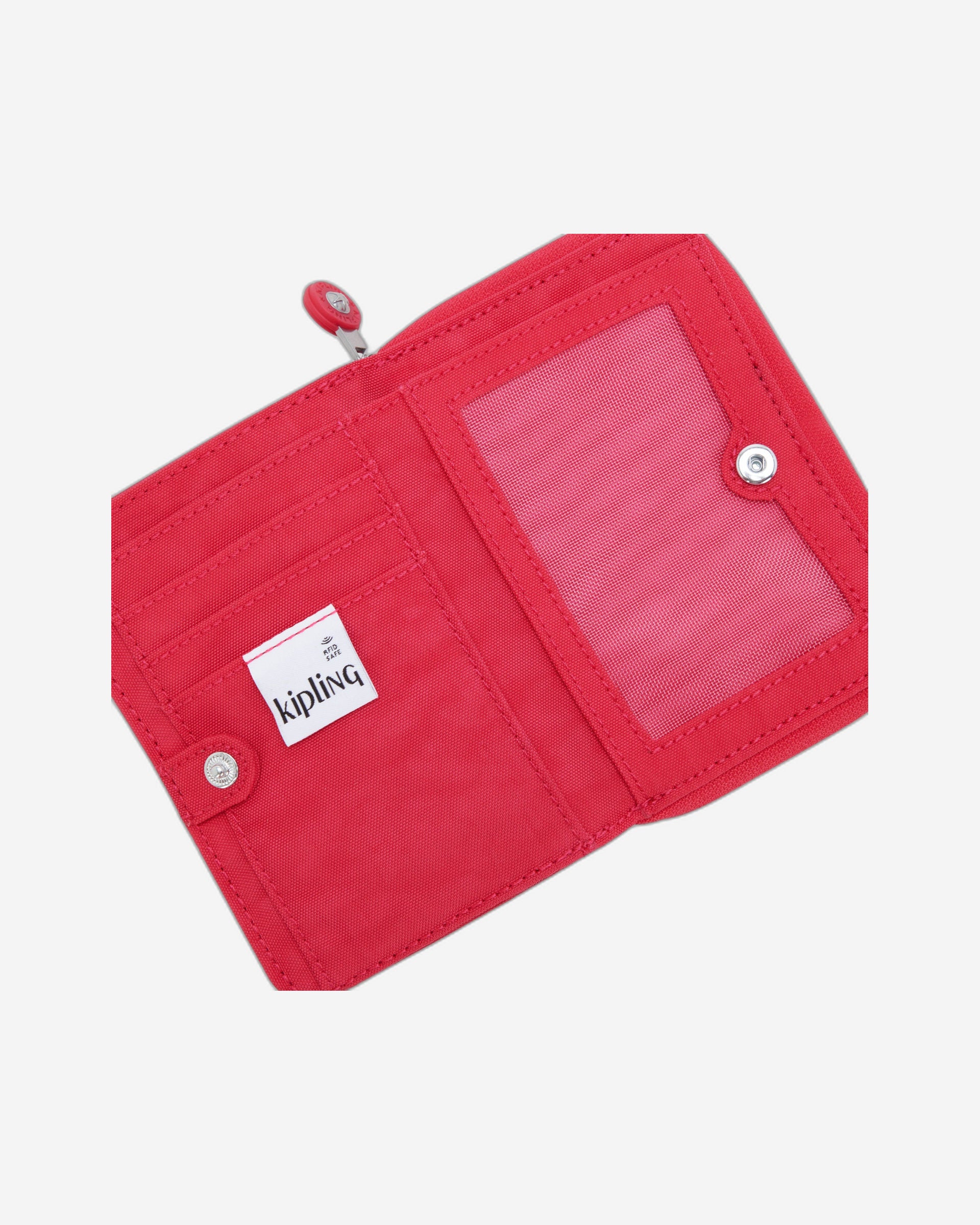 محفظة كيبلينج موني لوف ريزورت وردية متوسطة الحجم I3738-1BN